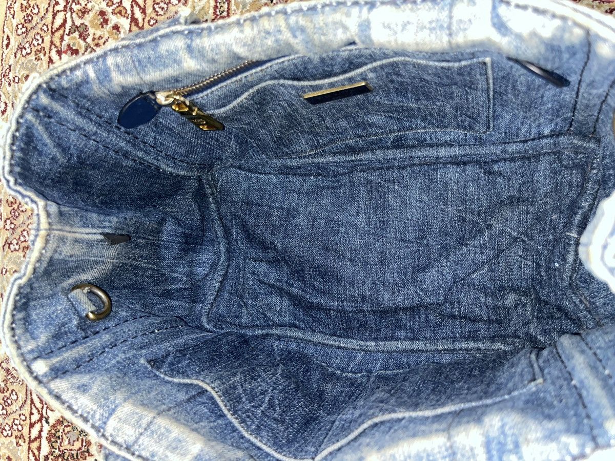 Prada PRADA Canapa Denim Handbag/Tote Size ONE SIZE - 13 Thumbnail
