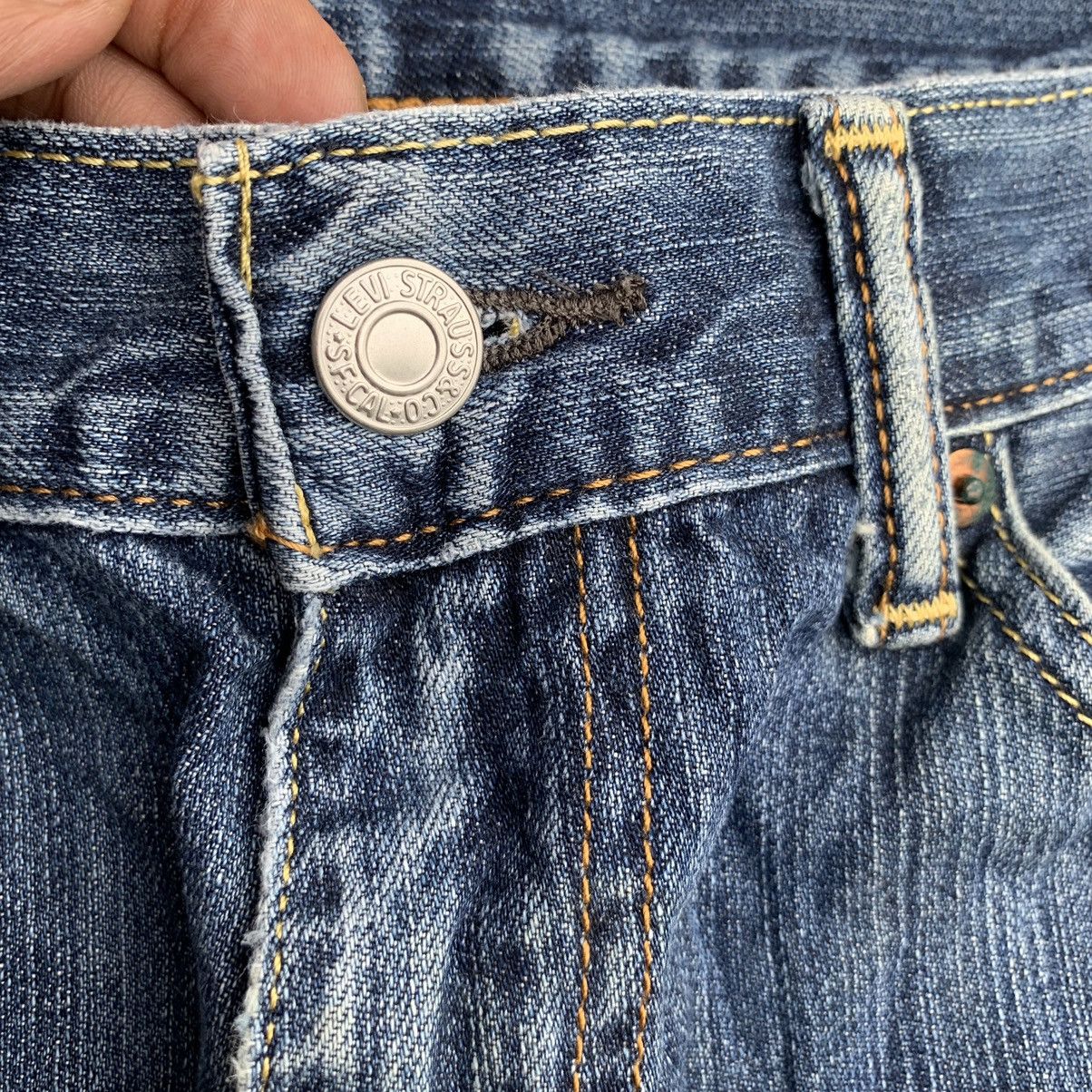 Levi's Levis 503 Straight Washed Distressed Y2K Denim Jeans W31 Size US 31 - 7 Thumbnail