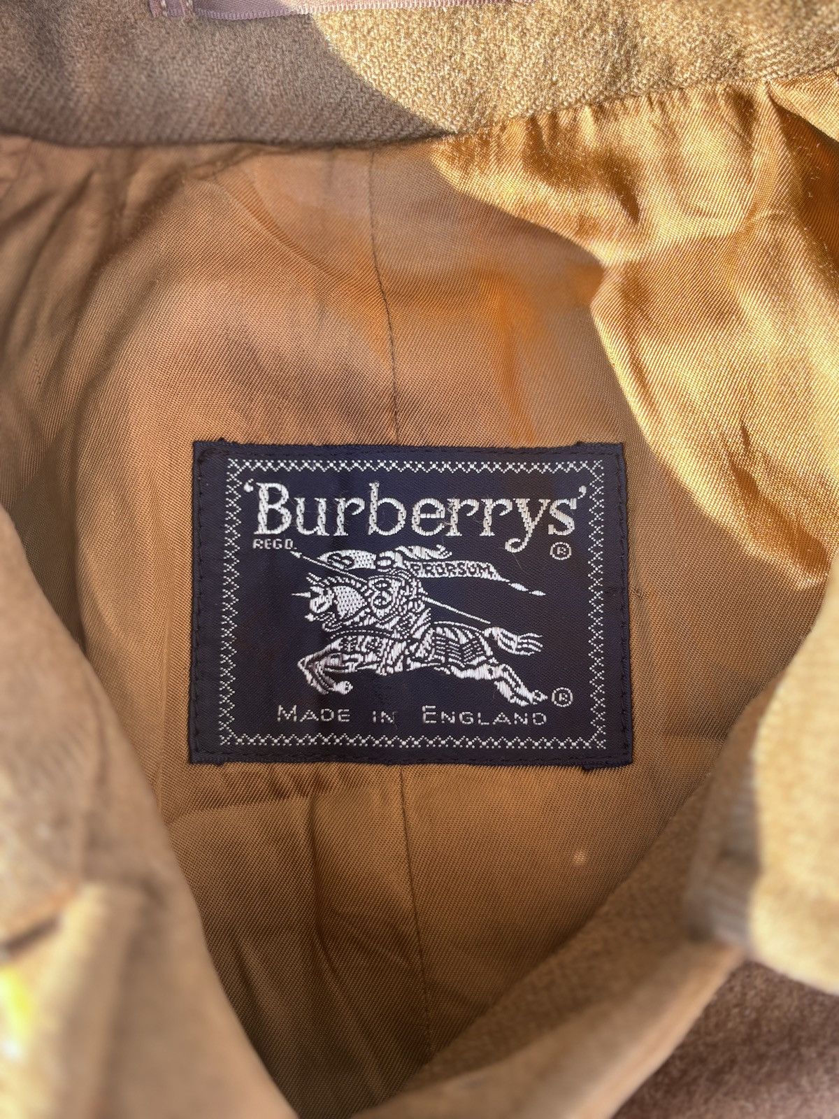 Burberry Wool&camelhair Coat Trench Burberry Size XL / US 12-14 / IT 48-50 - 5 Thumbnail