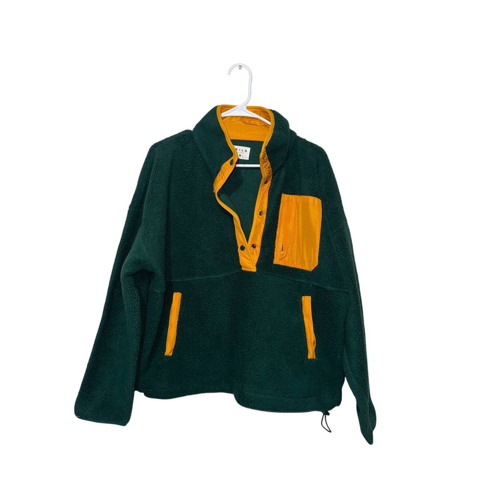 NILOS Wilo The Label Cosy Fleece 3/4 Snap Pullover - Medium Size M / US 6-8 / IT 42-44 - 2 Thumbnail