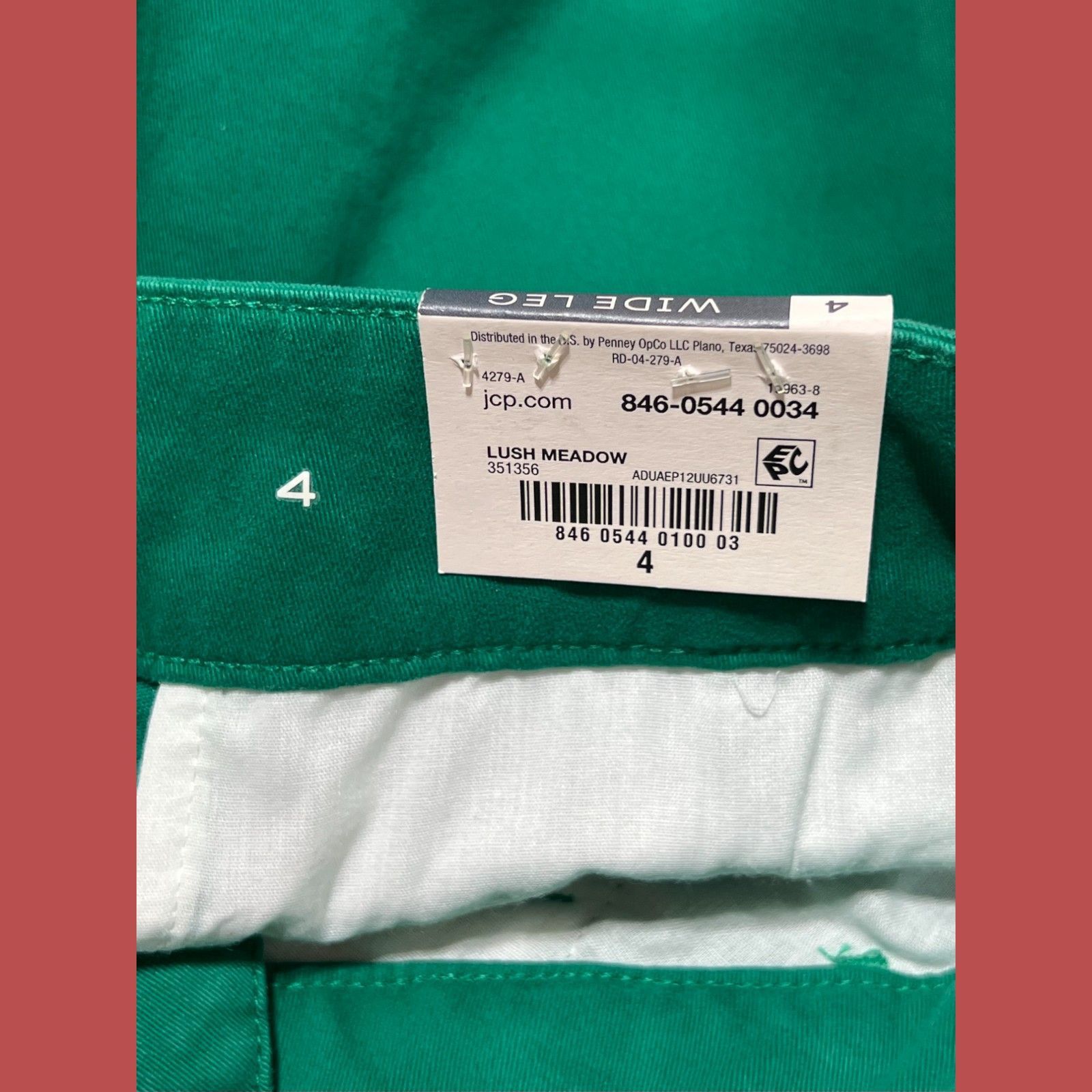 Other St. John's Bay - Women's Wide Leg Pants - Mid Rise - Easy Fi Size 27" / US 4 / IT 40 - 8 Thumbnail