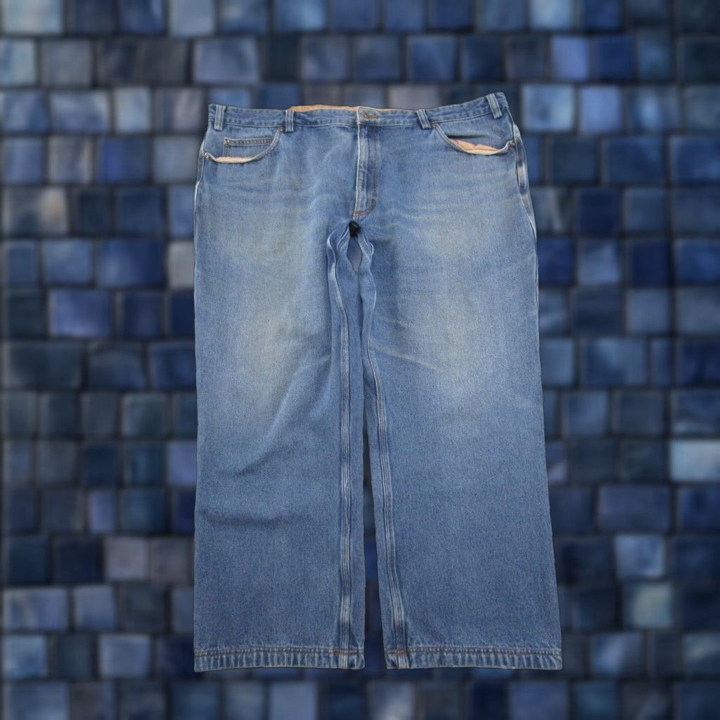 CO Duluth Ballroom Relaxed Jeans 86069C Mens 48x30 Blue Denim Size 48 Workwear Straight Casual Size US 32 / EU 48 - 1 Thumbnail