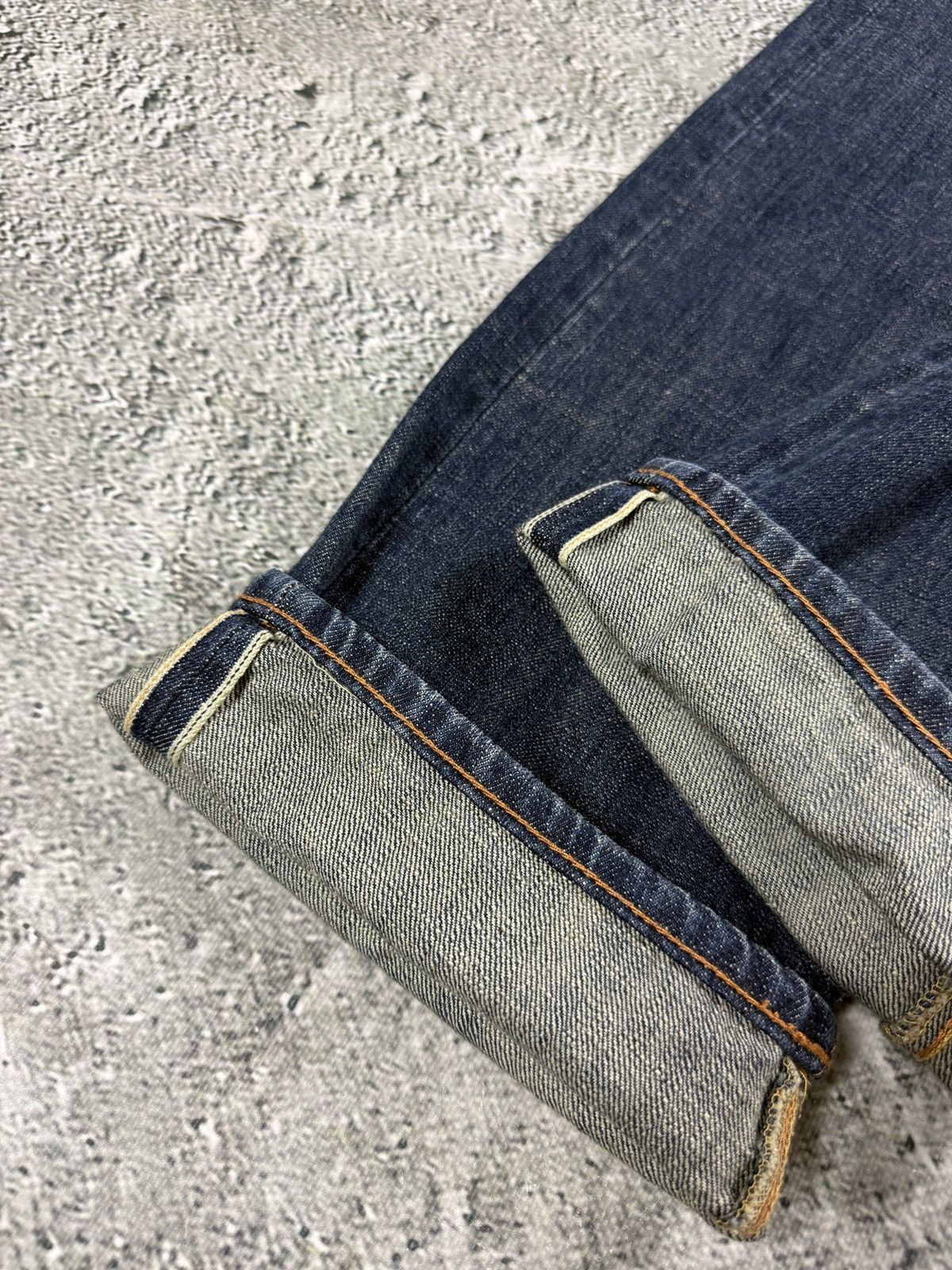 Evisu Evisu jeans daicock gold big logo embroidery selvedge denim Size US 29 - 7 Thumbnail