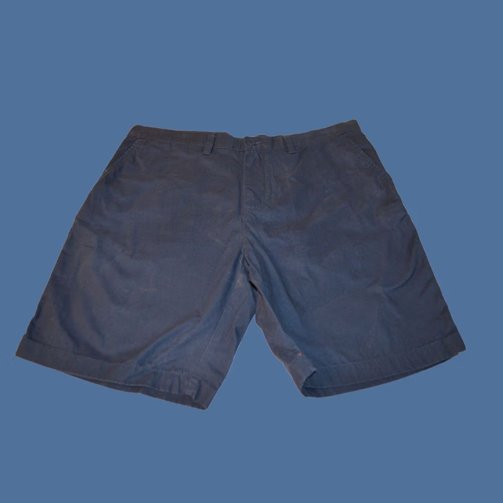 Tommy Hilfiger Shorts Men's Size 36 Blue Cotton Chino Casual Outdoor Mens, Men's