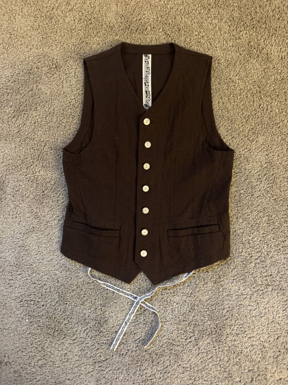 トップス NUMBER (N)INE 07SS musical gilet vest 3 Men's Number (N)ine Vests | Grailed