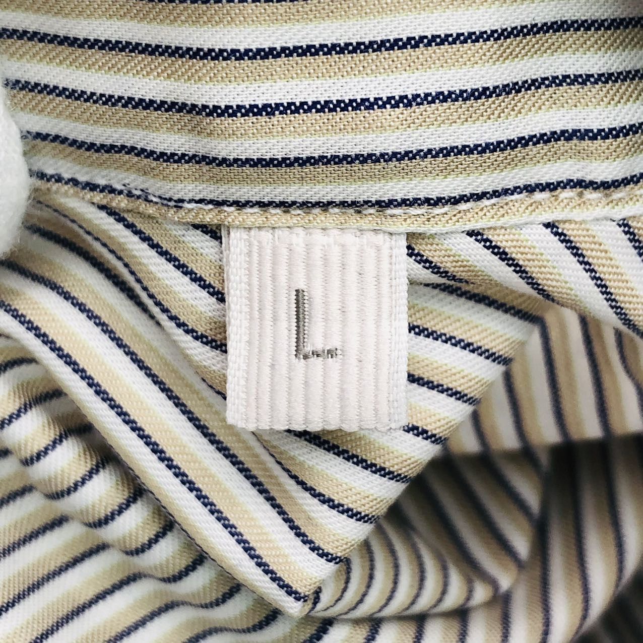 Z Zegna Zegna Striped Button Short Sleeve Shirt K26WX Size US L / EU 52-54 / 3 - 6 Thumbnail