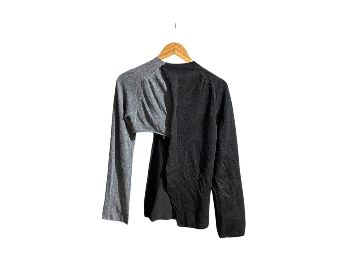 Comme des Garcons 🔥Comme Des Garcons Asymmetric Split Deconstructed Knit Ls Size US M / EU 48-50 / 2 - 3 Thumbnail