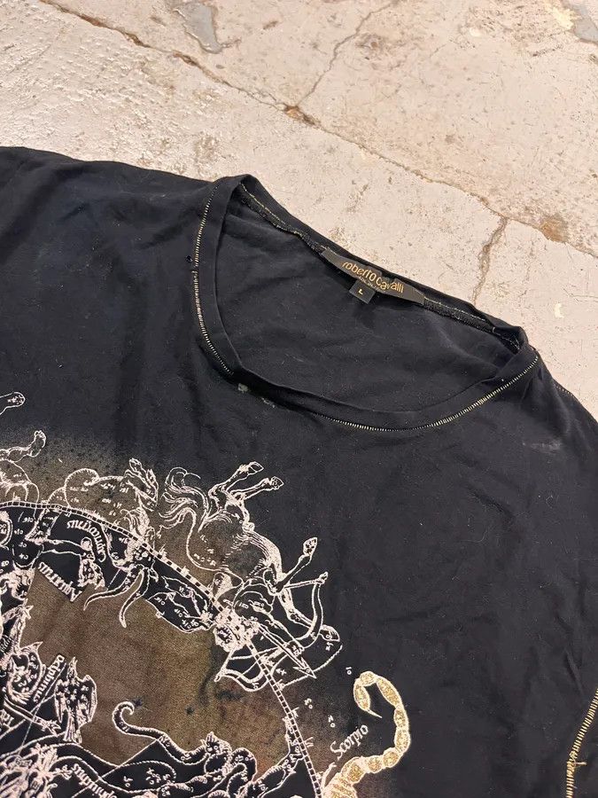 Roberto Cavalli 2000s Roberto Cavalli Astrology Black Longsleeves Size M / US 6-8 / IT 42-44 - 5 Thumbnail