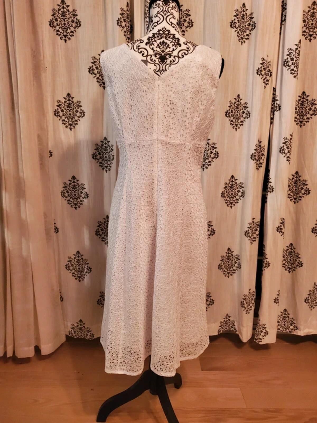 Other Rabbit Rabbit Rabbit Designs White Lace Dress Size M / US 6-8 / IT 42-44 - 4 Thumbnail