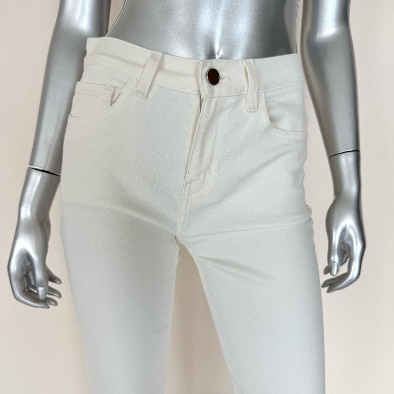 Theory NEW!!! Theory women crop white jeans size 25 US Retail 250$ Size 25" / US 0 / IT 36 - 2 Thumbnail