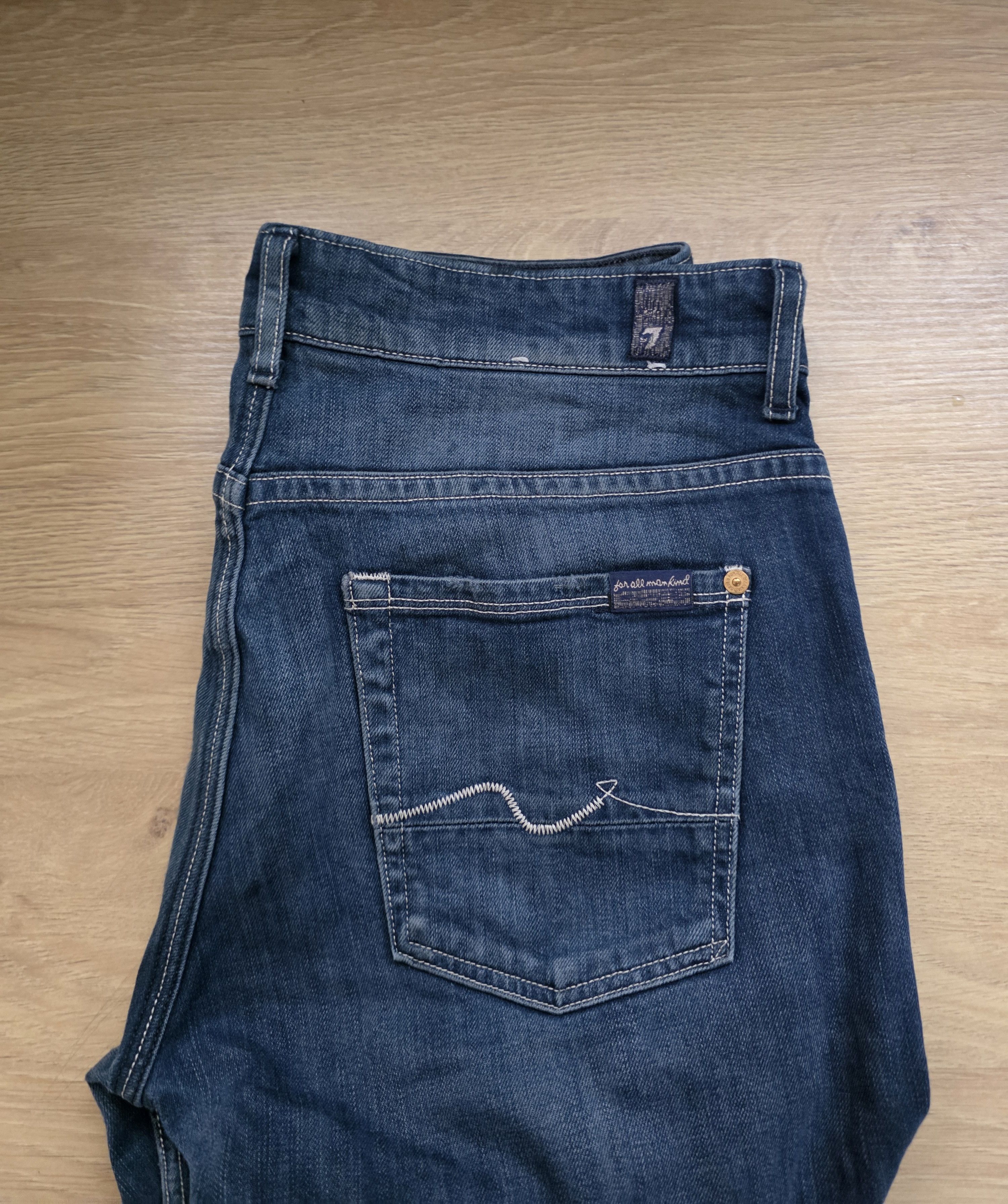 7 For All Mankind 7 For All Mankind Chad slim fit men's jeans 33 Size US 33 - 11 Thumbnail
