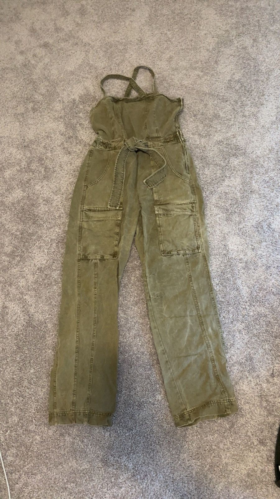 Free People Free People Go West Utility Jumpsuit Size 30" / US 8 / IT 44 - 4 Thumbnail