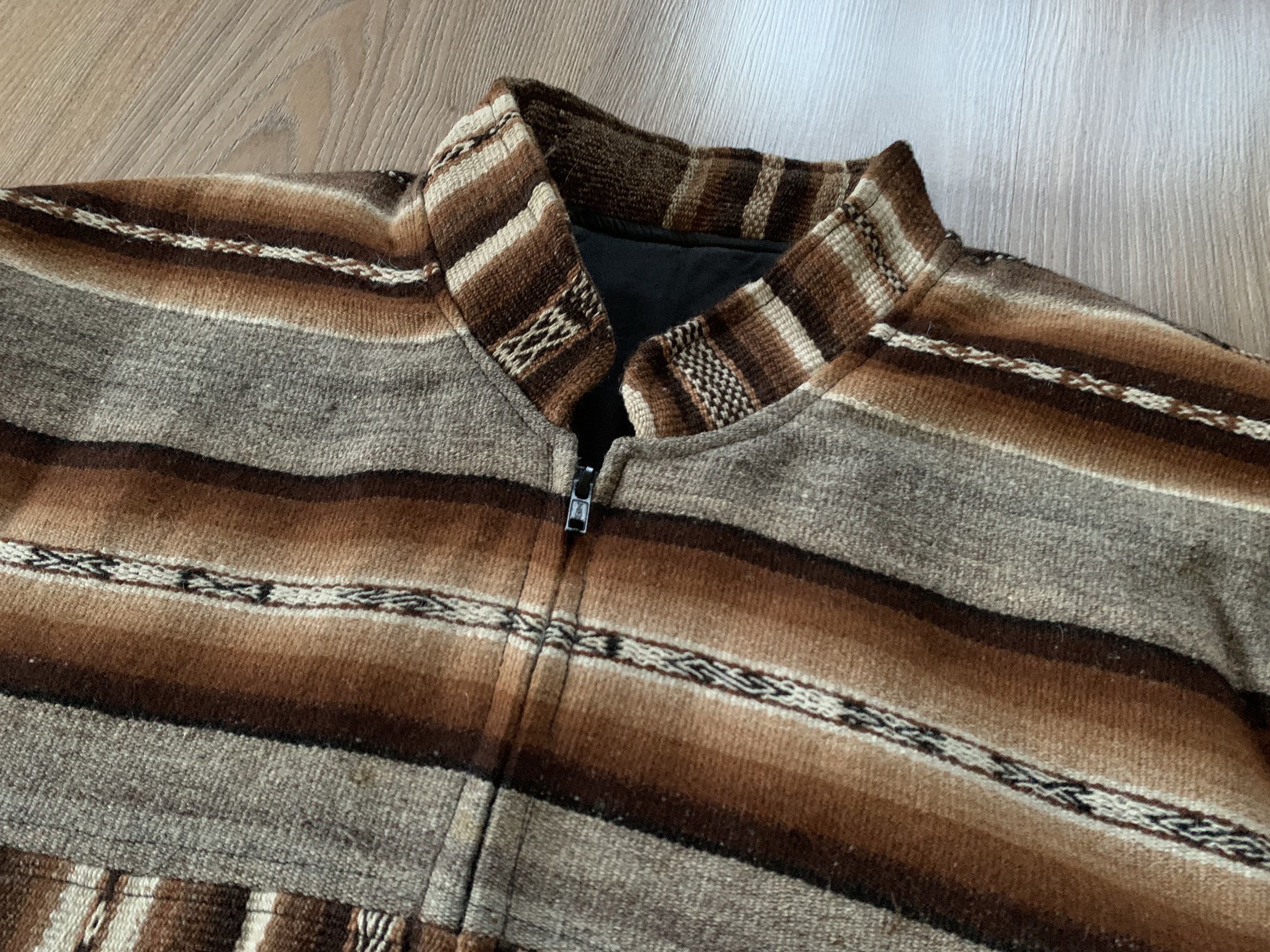 Handmade × Vintage Mens Vintage Tweed Handmade Jacket Size US L / EU 52-54 / 3 - 6 Thumbnail