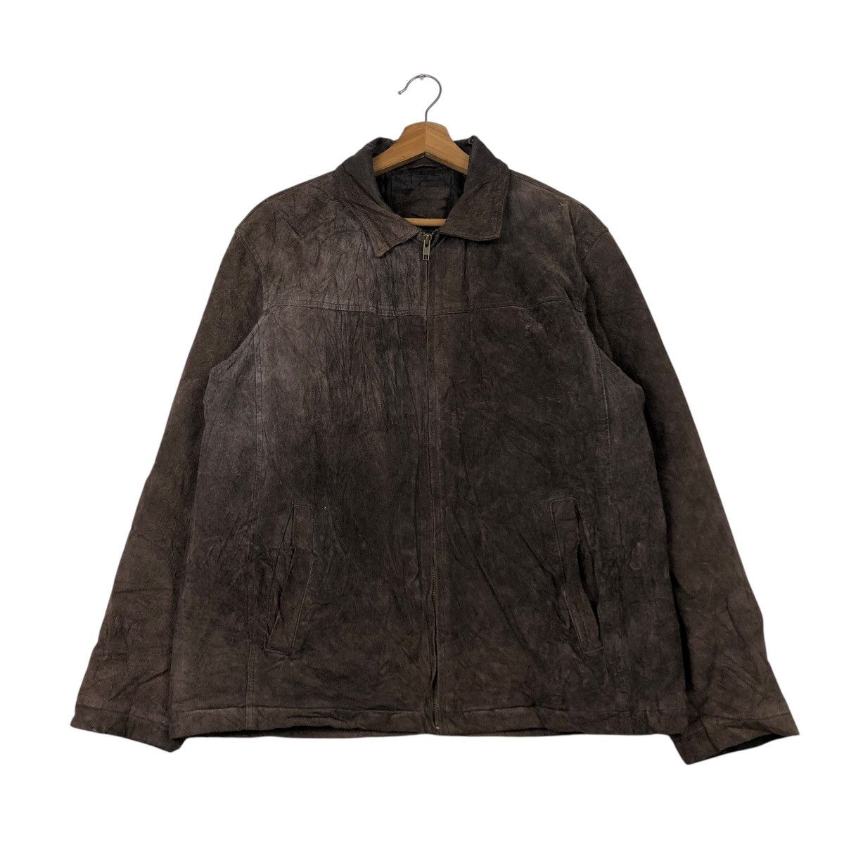 Japanese Brand 🔥VINTAGE BIKER LEATHER JACKET UNBRANDED ISSEY MIYAKE Size US S / EU 44-46 / 1 - 2 Thumbnail