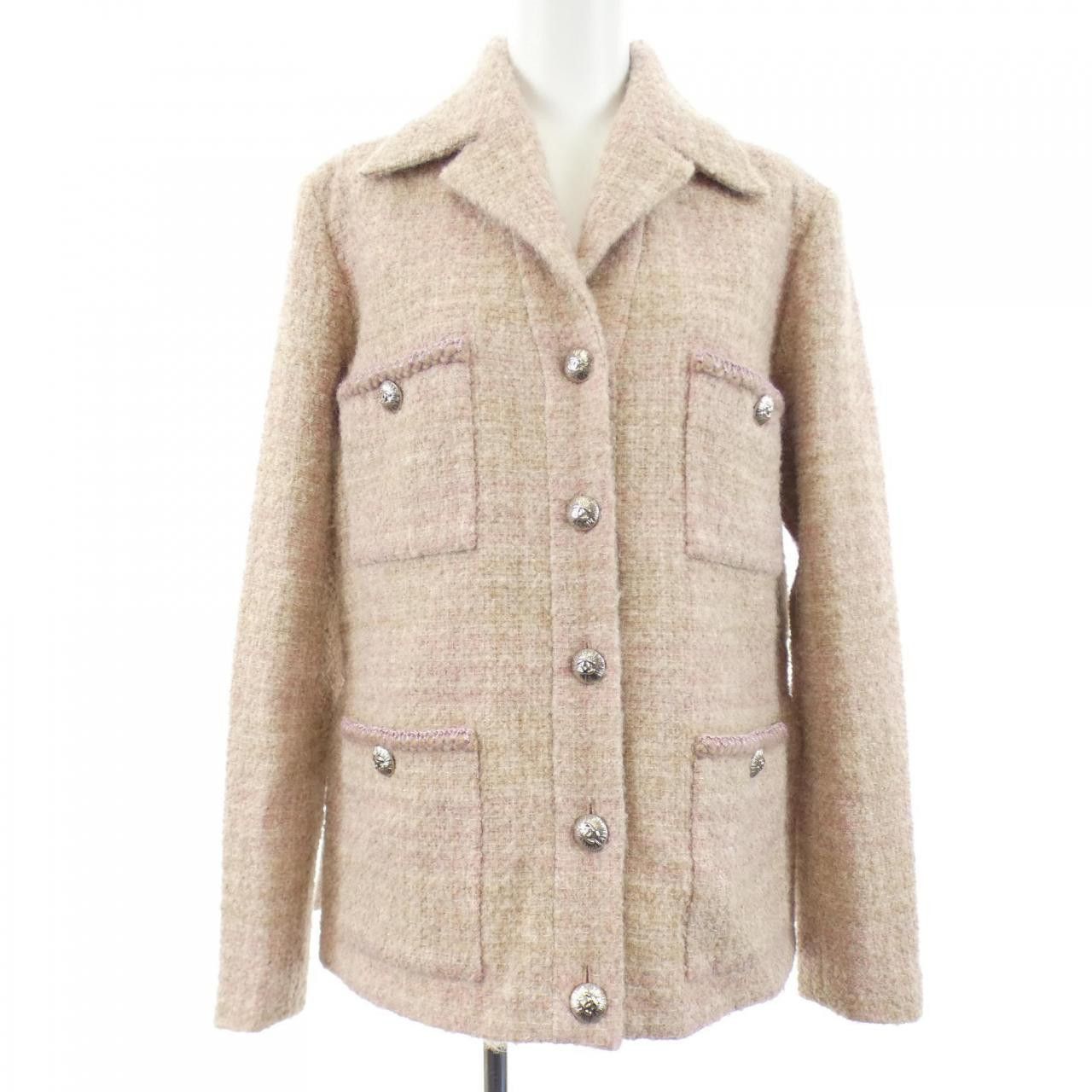 Chanel Chanel Chanel LOOK28 Jacket Textile Outerwear P78198V70427 DUTY FREE for USA Size ONE SIZE - 1 Thumbnail