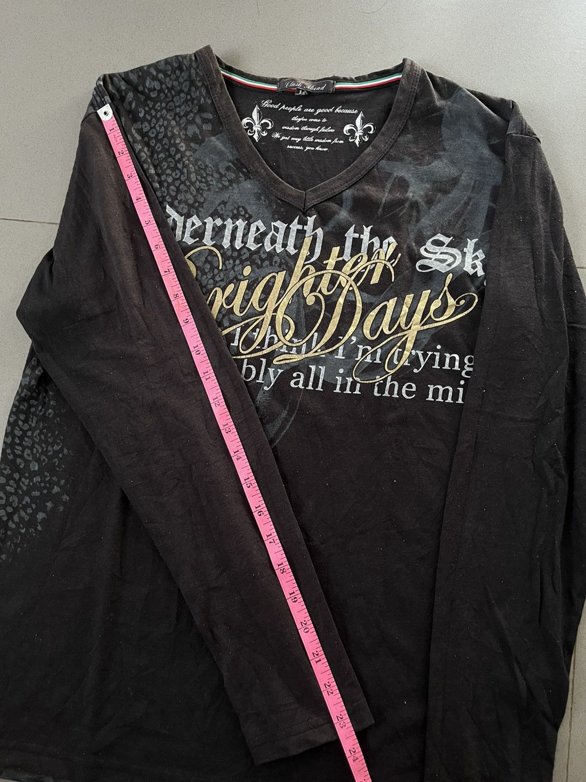 14th Addiction JAPANESE CLASH AHEAD POEM GOTHIC SEDITIONARIES PUNK STYLE Size US L / EU 52-54 / 3 - 10 Thumbnail