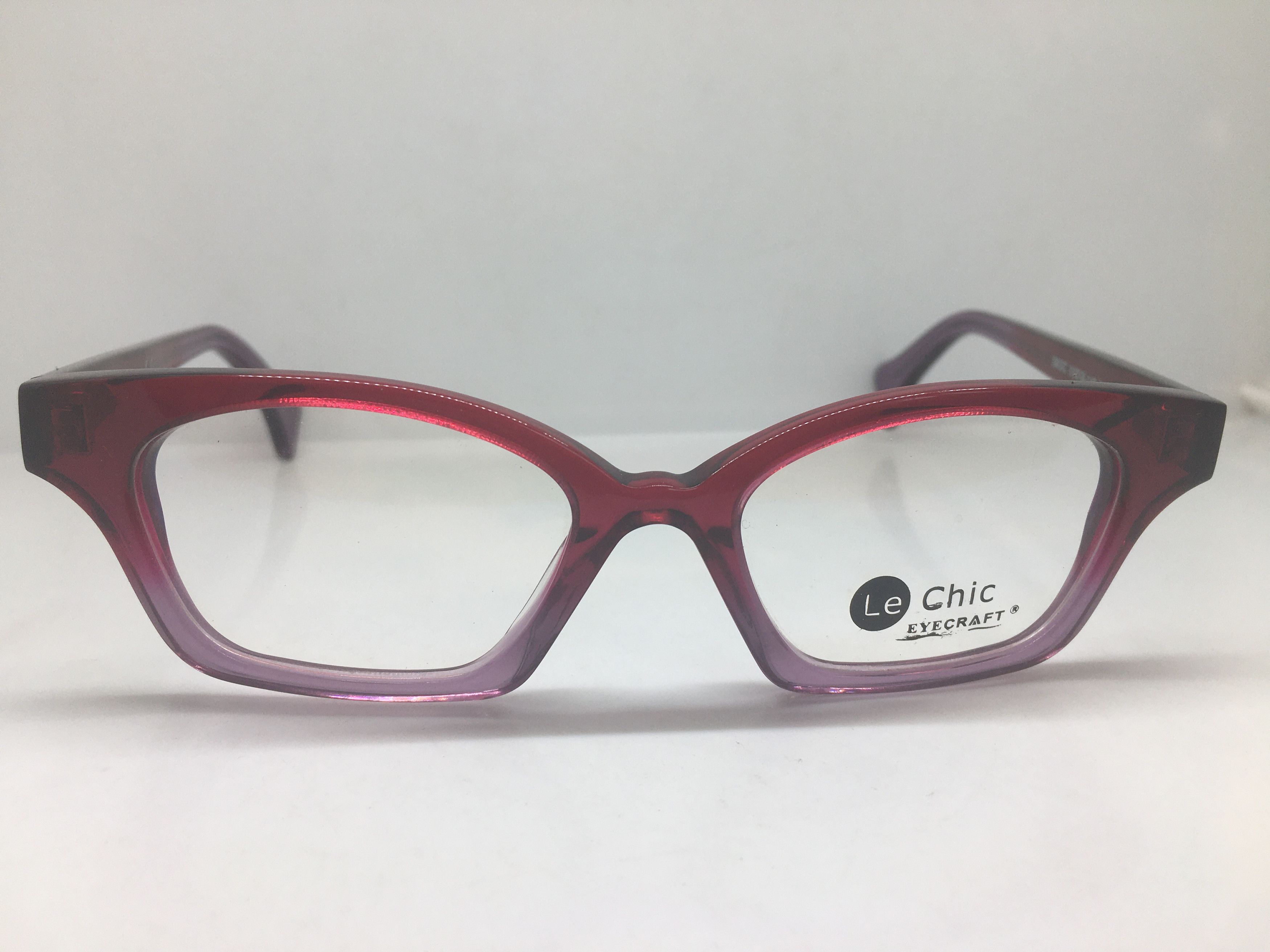 Other EYECRAFT 3002C Purish Red Cateye Eyeglasses Frame Size ONE SIZE - 1 Thumbnail