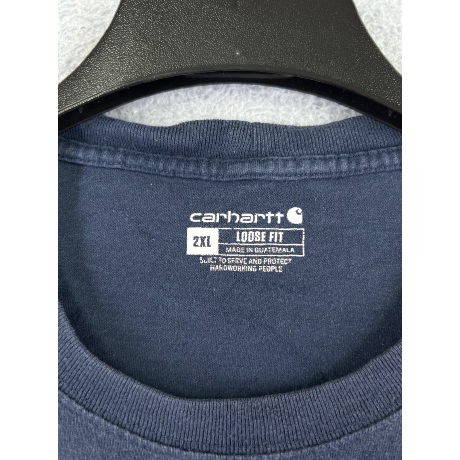 Carhartt Carhartt Shirt Mens 2XL Blue Short Sleeve Crew Neck 100% Cotton Workwear Shirt Mens 2XL Blue Crew Neck Short Sleeve Cotton workwear Size US XXL / EU 58 / 5 - 3 Thumbnail