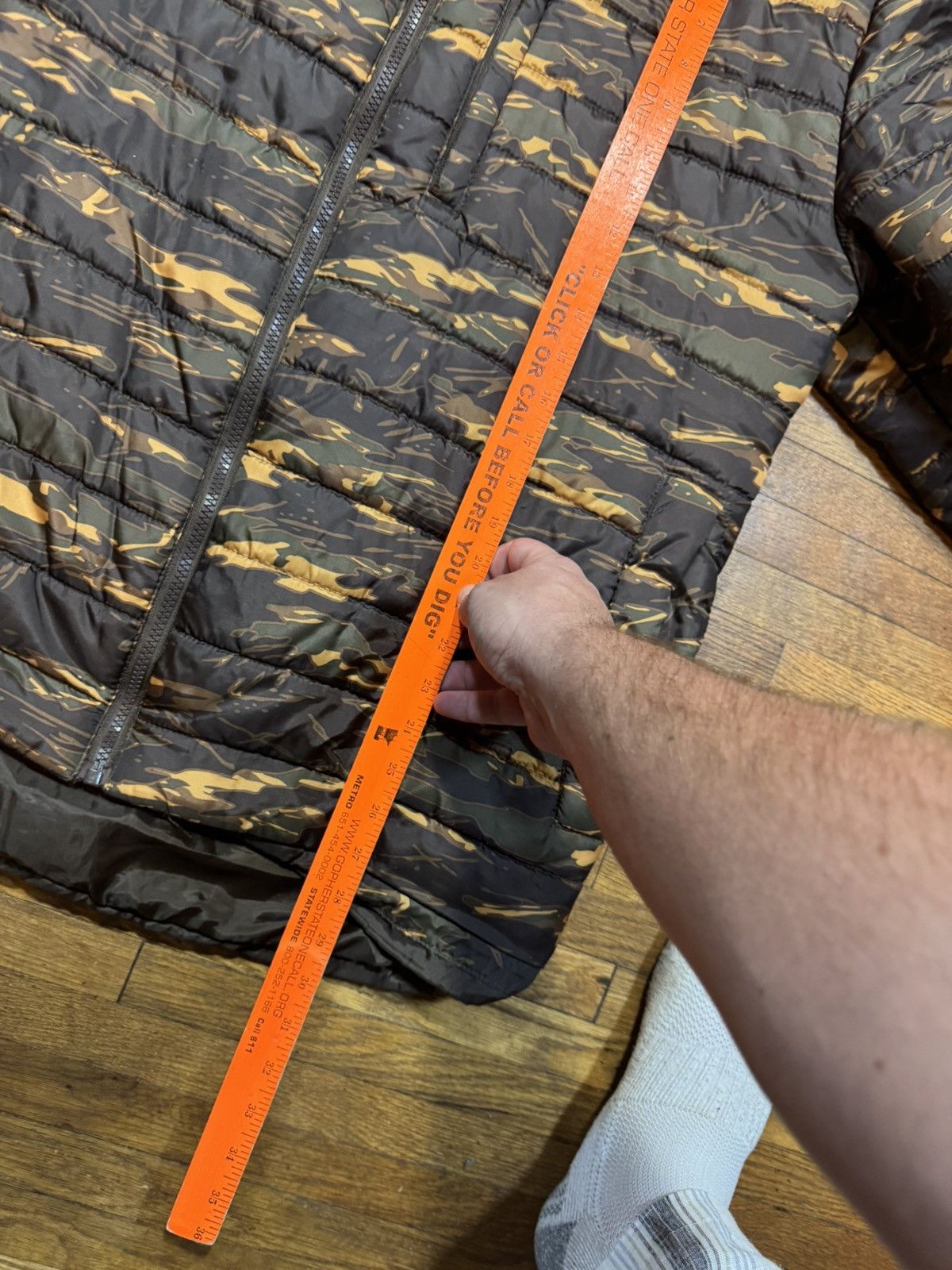 Ecko Unltd. Ecko Unlimited Tiger Camo Puffer Jacket Size US XL / EU 56 / 4 - 7 Thumbnail