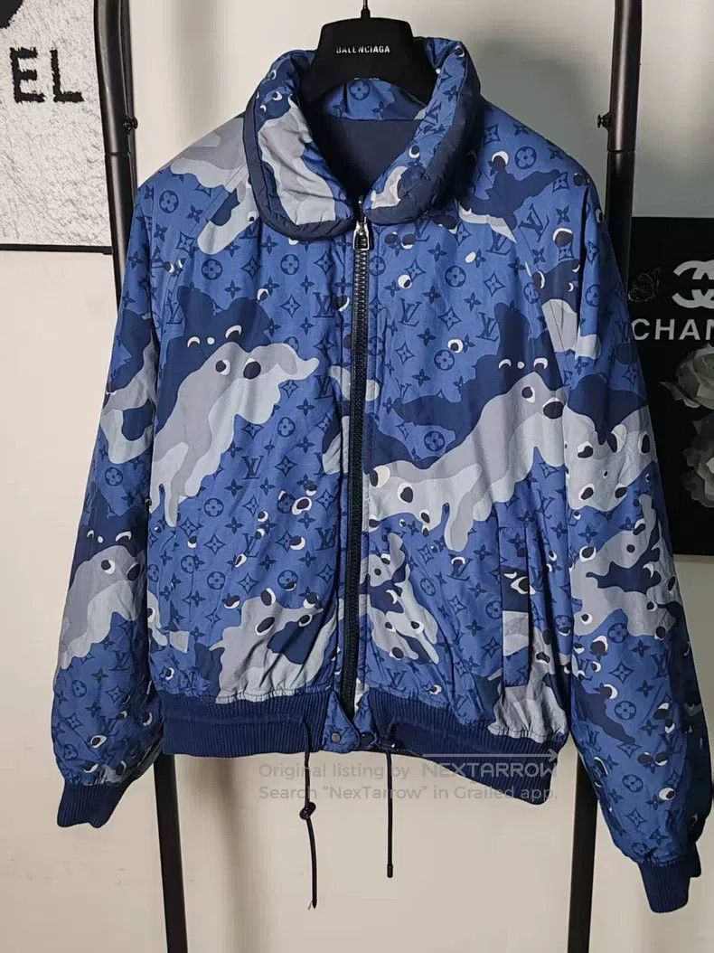 Louis Vuitton Louis Vuitton Full-print double-sided cotton-padded jacket Size US M / EU 48-50 / 2 - 1 Thumbnail