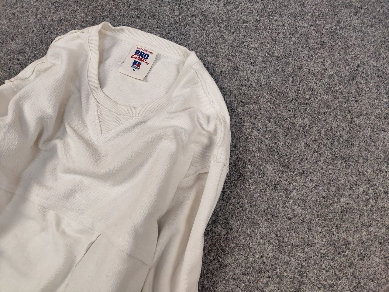 Russell Athletic Vintage Russell Athletic Pro USA Patchwork Boxy Sweatshirt Size US M / EU 48-50 / 2 - 4 Thumbnail