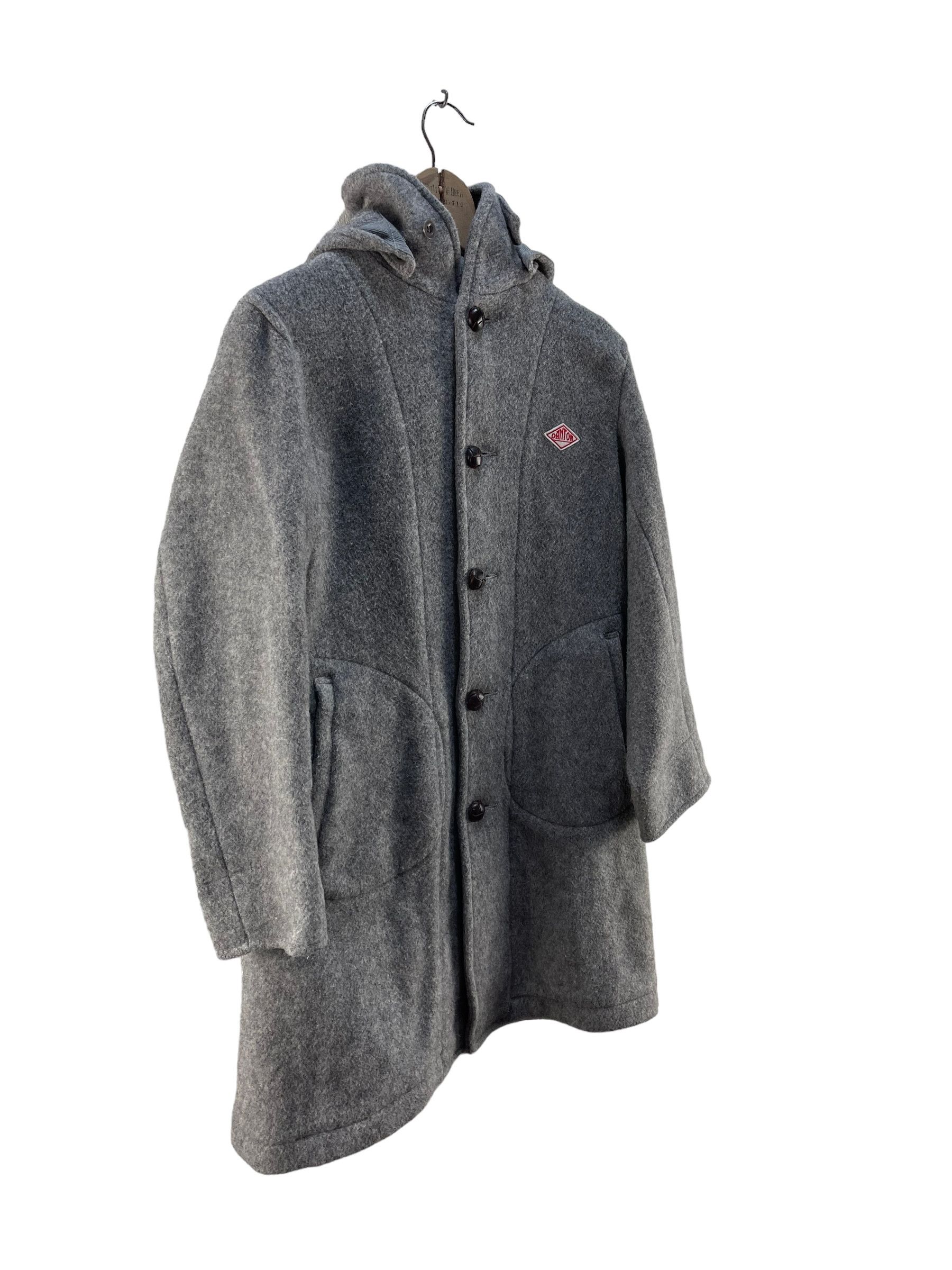 Danton Vintage Danton Vetements De Travail Wool Hoodies Jacket Size S / US 4 / IT 40 - 4 Thumbnail