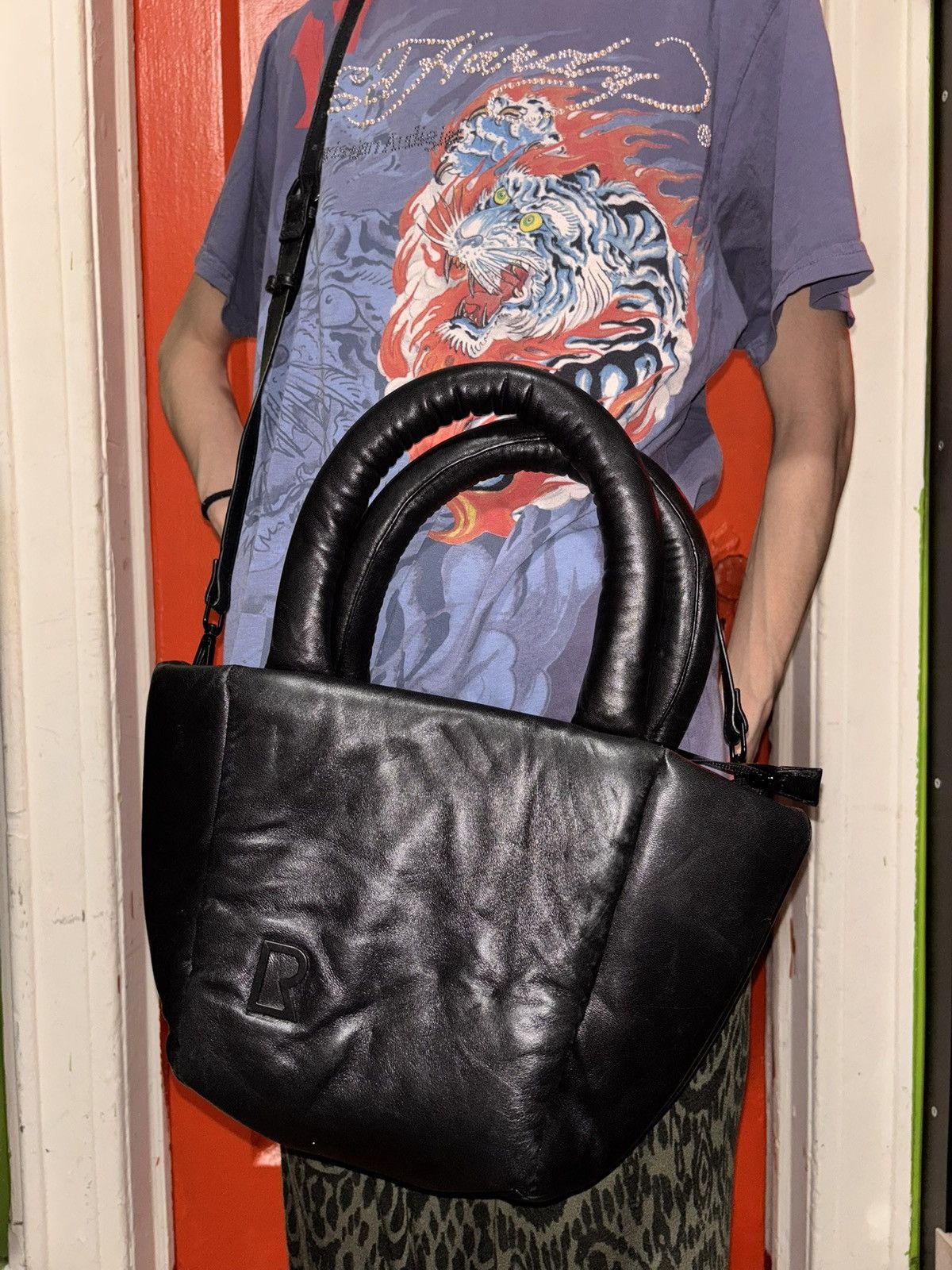 Rudsak Rudsak Black Leather Crossbag Size ONE SIZE - 1 Thumbnail