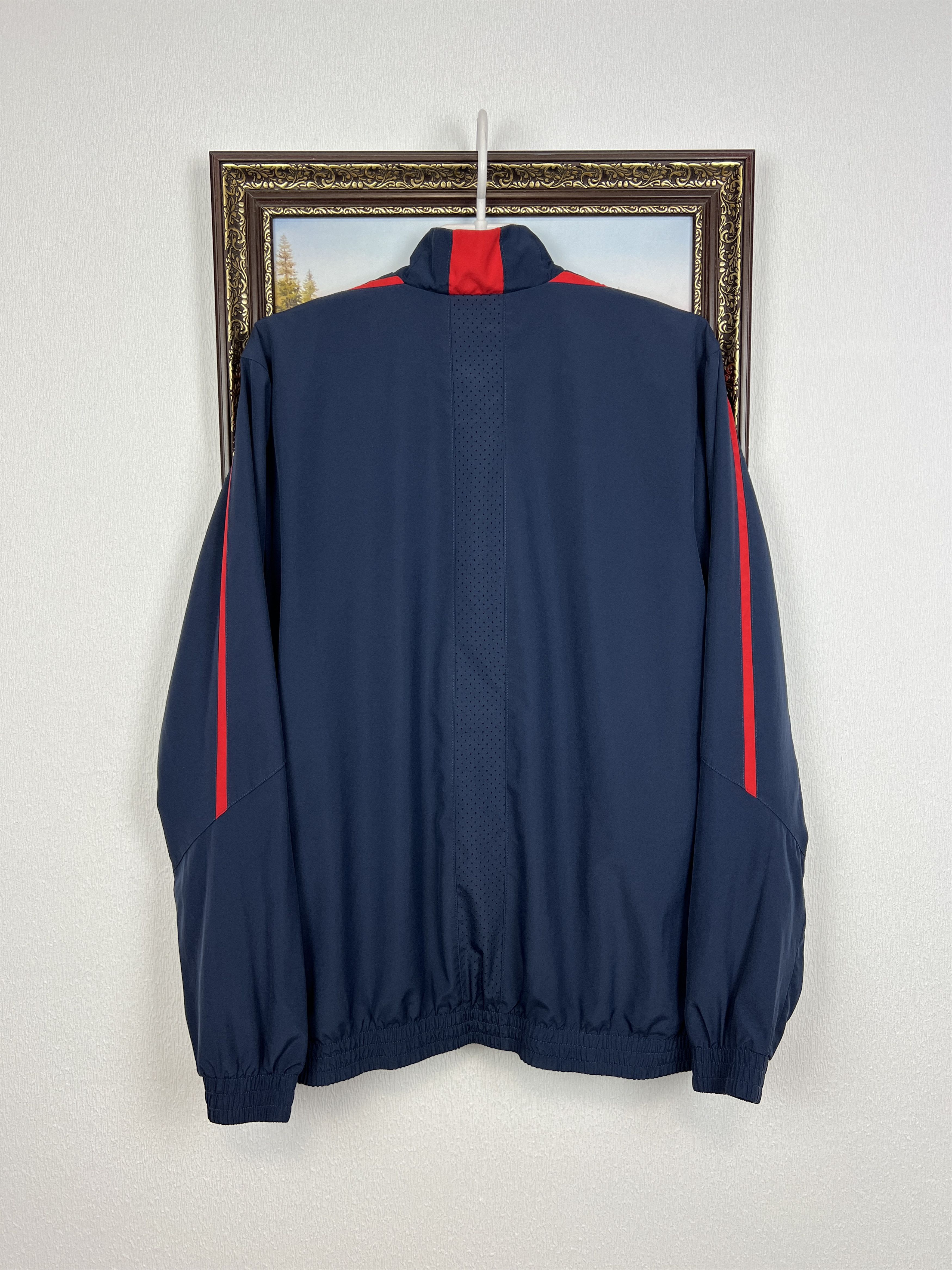 Umbro Serbia Football Jacket Blue Soccer Track Top Mens National Size US L / EU 52-54 / 3 - 13 Thumbnail
