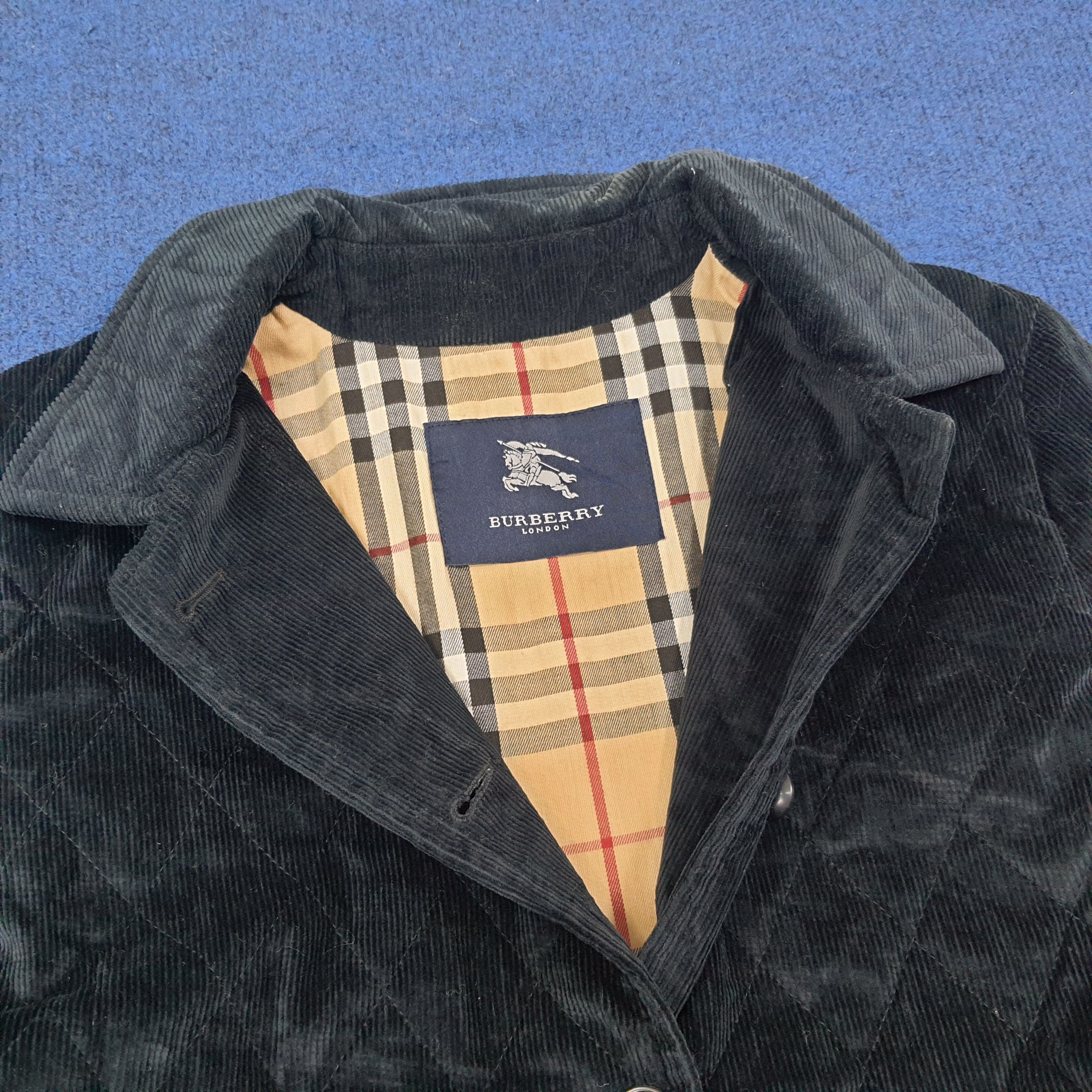Burberry Vintage Burberrys London Corduroy Jacket C241N1 Size US S / EU 44-46 / 1 - 4 Thumbnail