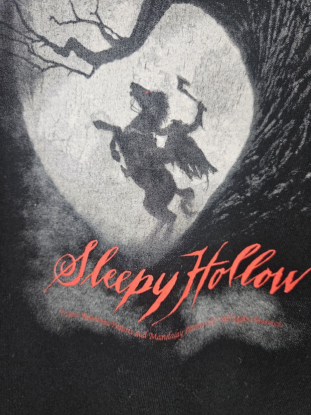 Vintage Vintage Sleepy Hollow movie horror 90s johnny depp shirt Size US M / EU 48-50 / 2 - 3 Thumbnail