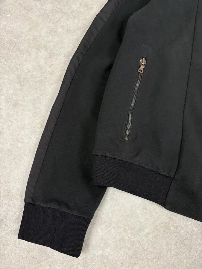 Prada 2000s Prada Black Minimalist Hybrid Zip-up Sweater Size US S / EU 44-46 / 1 - 7 Thumbnail