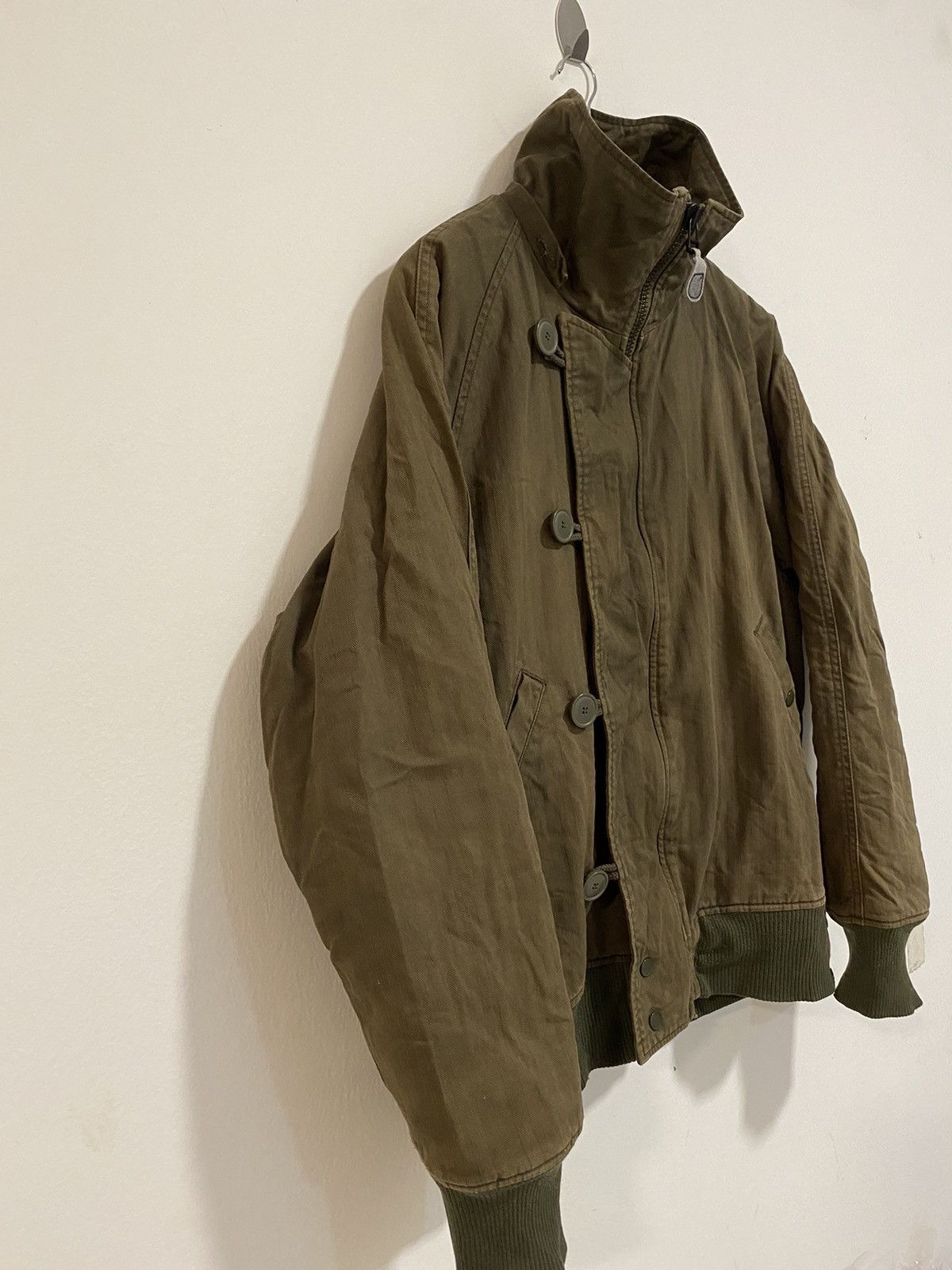 Vintage Rare Alpha Industries Military Jacket