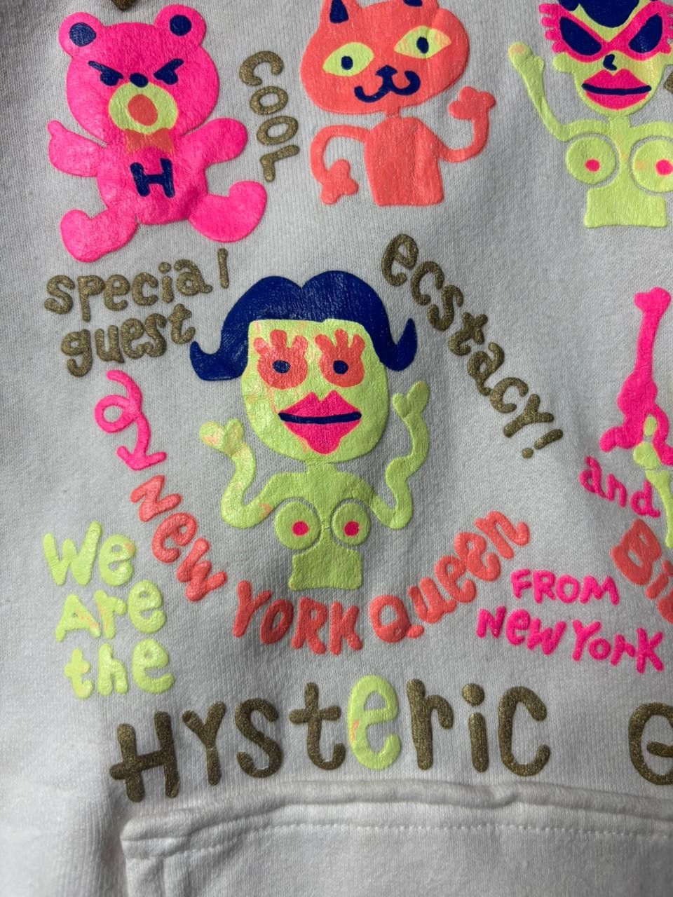 Hysteric Glamour 1990s Hysteric Glamour "Toons" Hoodie Size US M / EU 48-50 / 2 - 4 Thumbnail