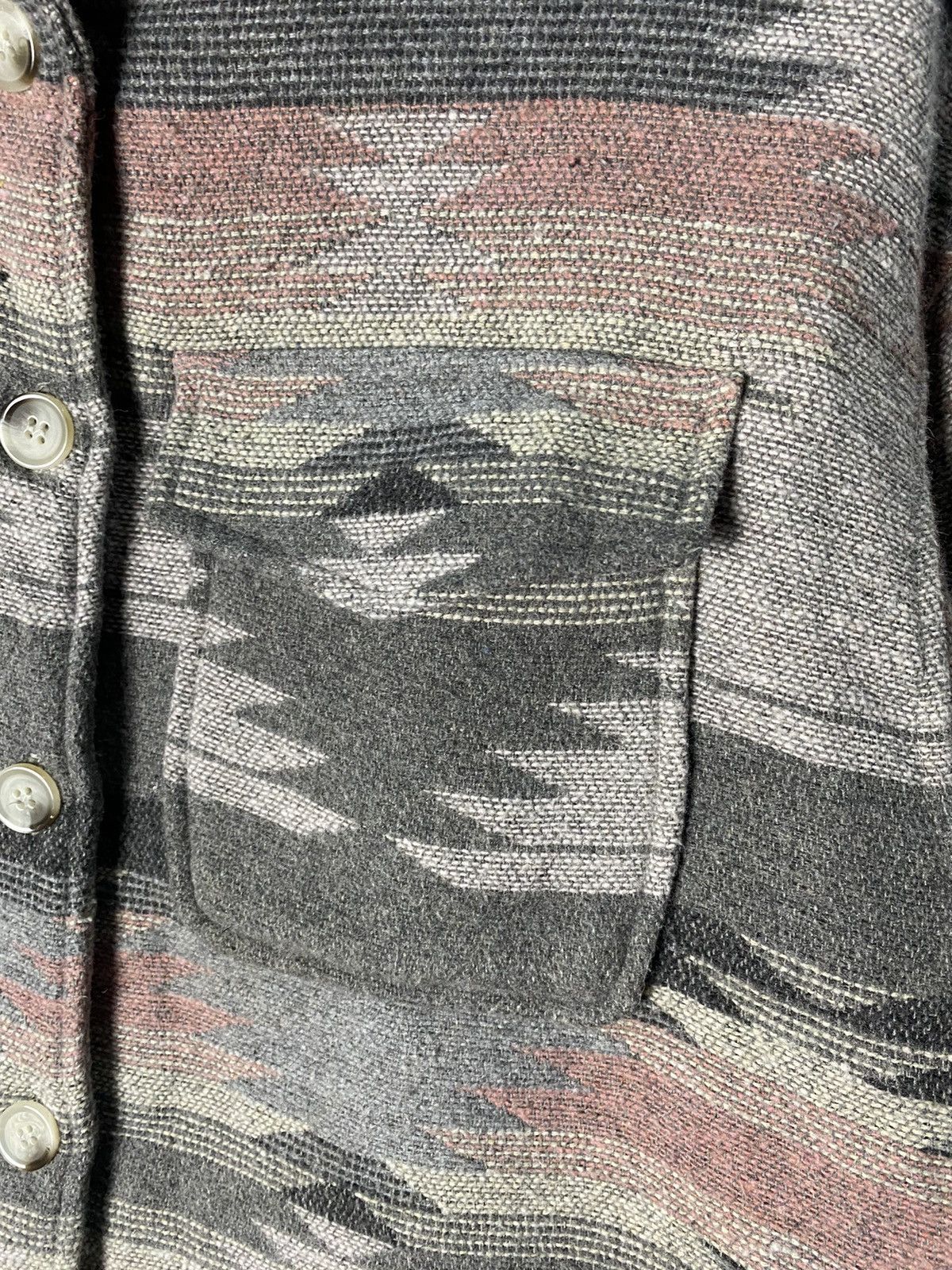 Japanese Brand Japanese Brand Aztec Button Up Shirt Size US M / EU 48-50 / 2 - 6 Thumbnail