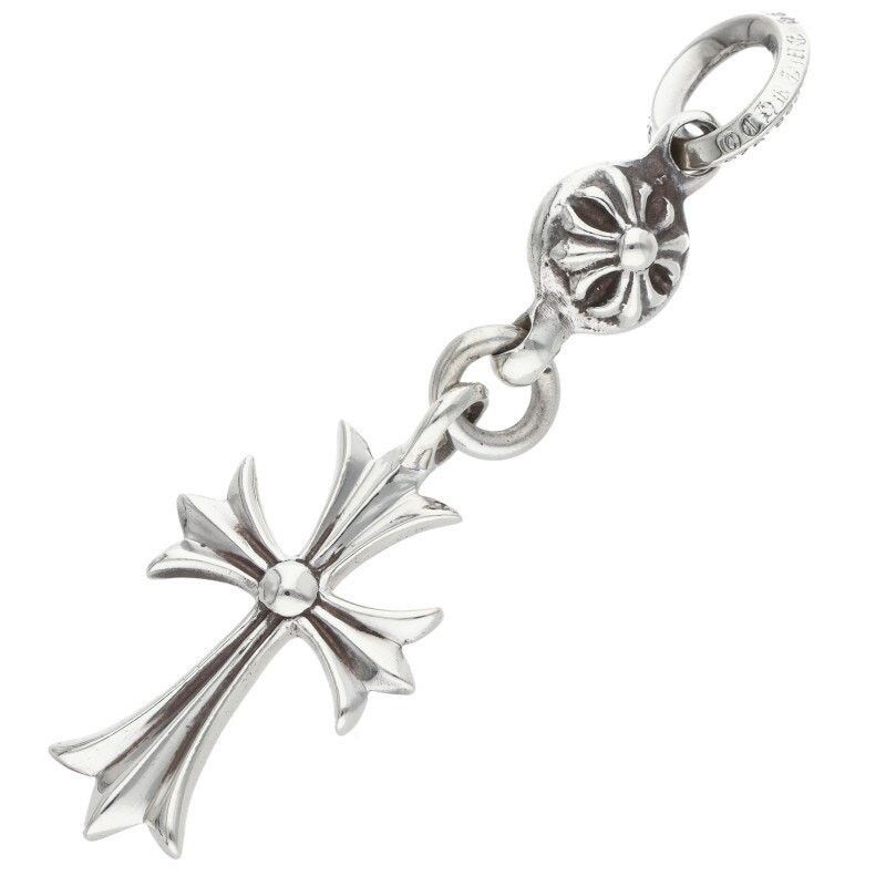Chrome Hearts Chrome Hearts Tiny Cross Charm Silver Necklace Size ONE SIZE - 2 Thumbnail