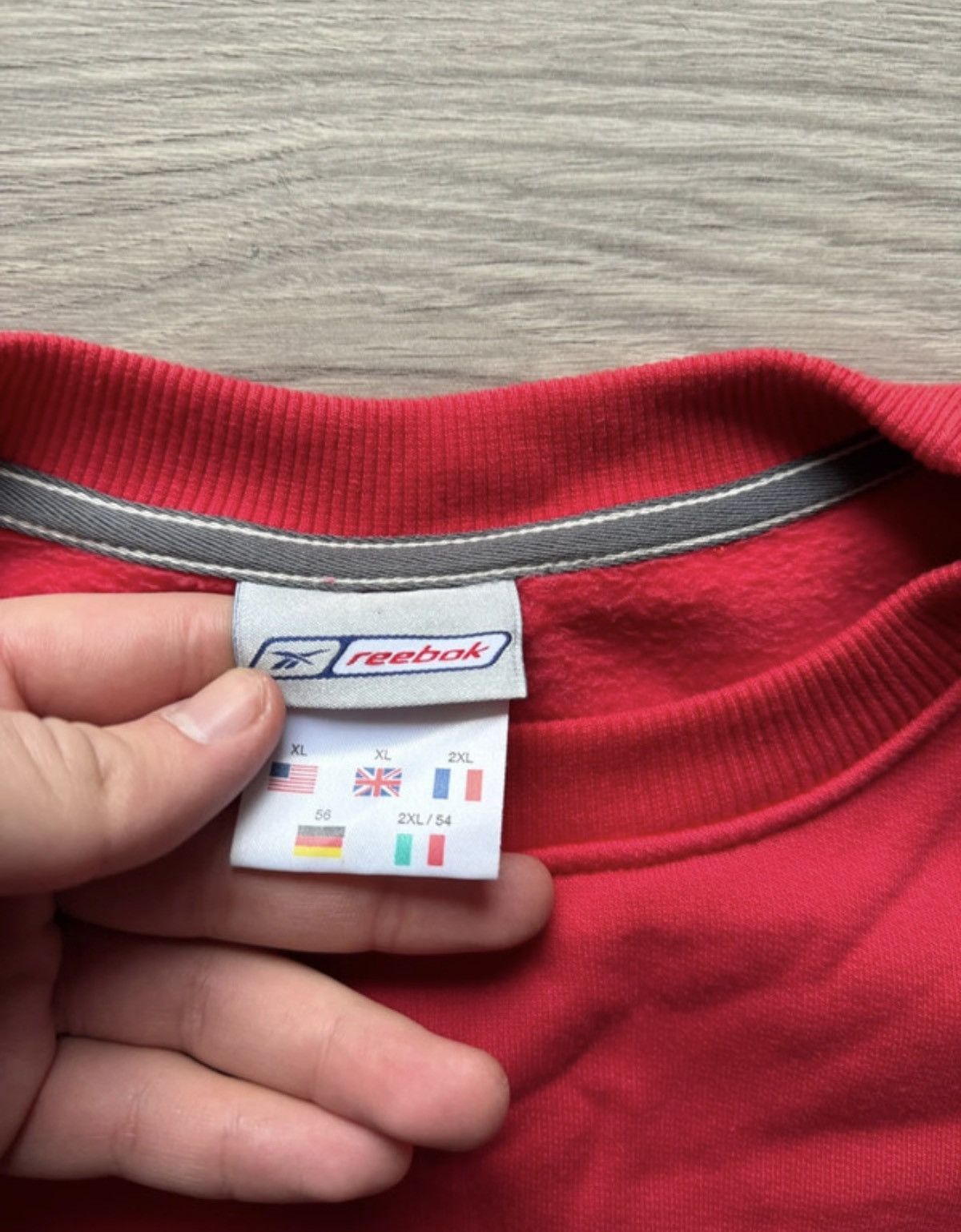 Reebok Reebok vintage sweatshirt big logo Y2K Size US XL / EU 56 / 4 - 4 Thumbnail