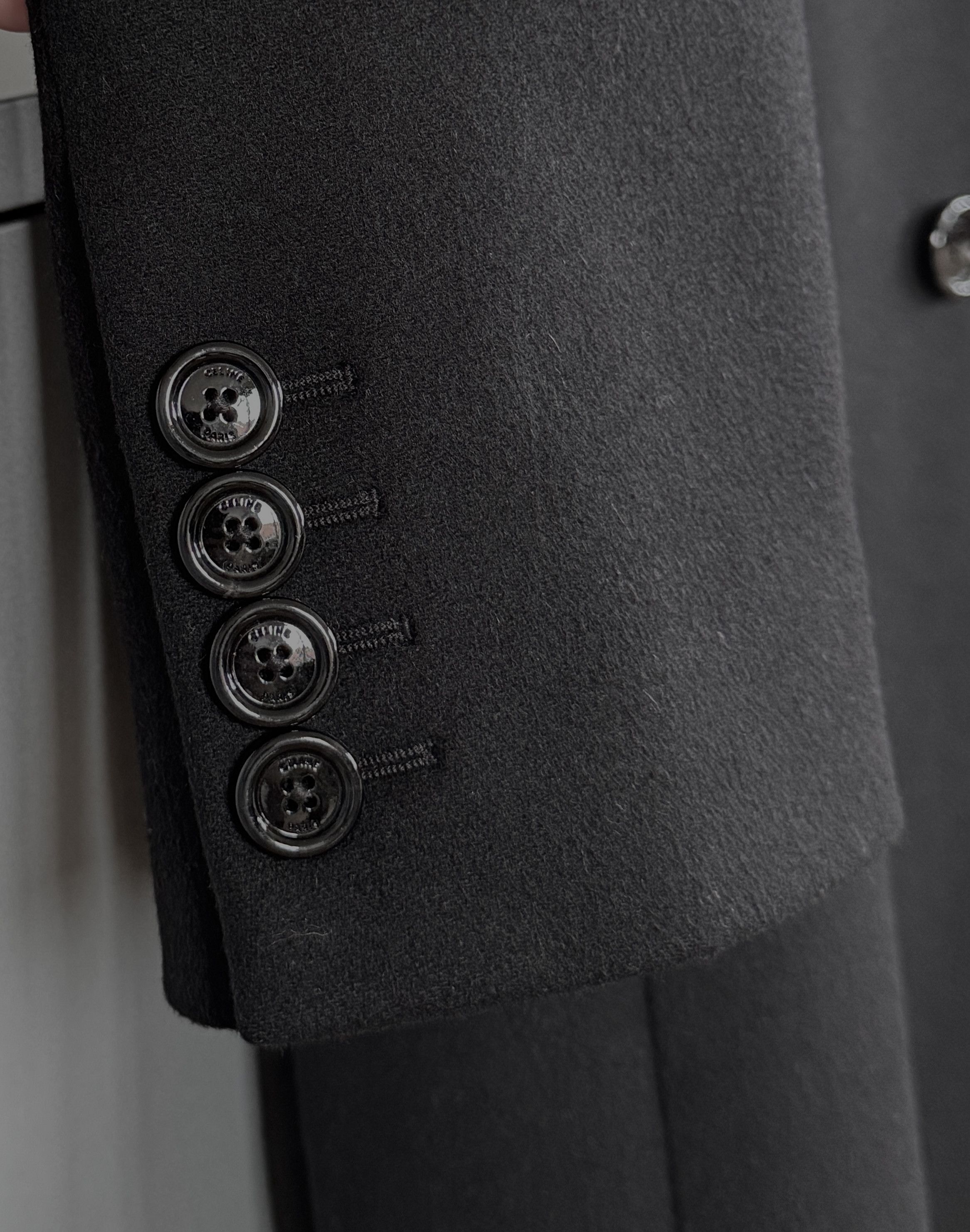 Celine Hedi x FW25 Sample Double breasted coat Size US S / EU 44-46 / 1 - 8 Thumbnail