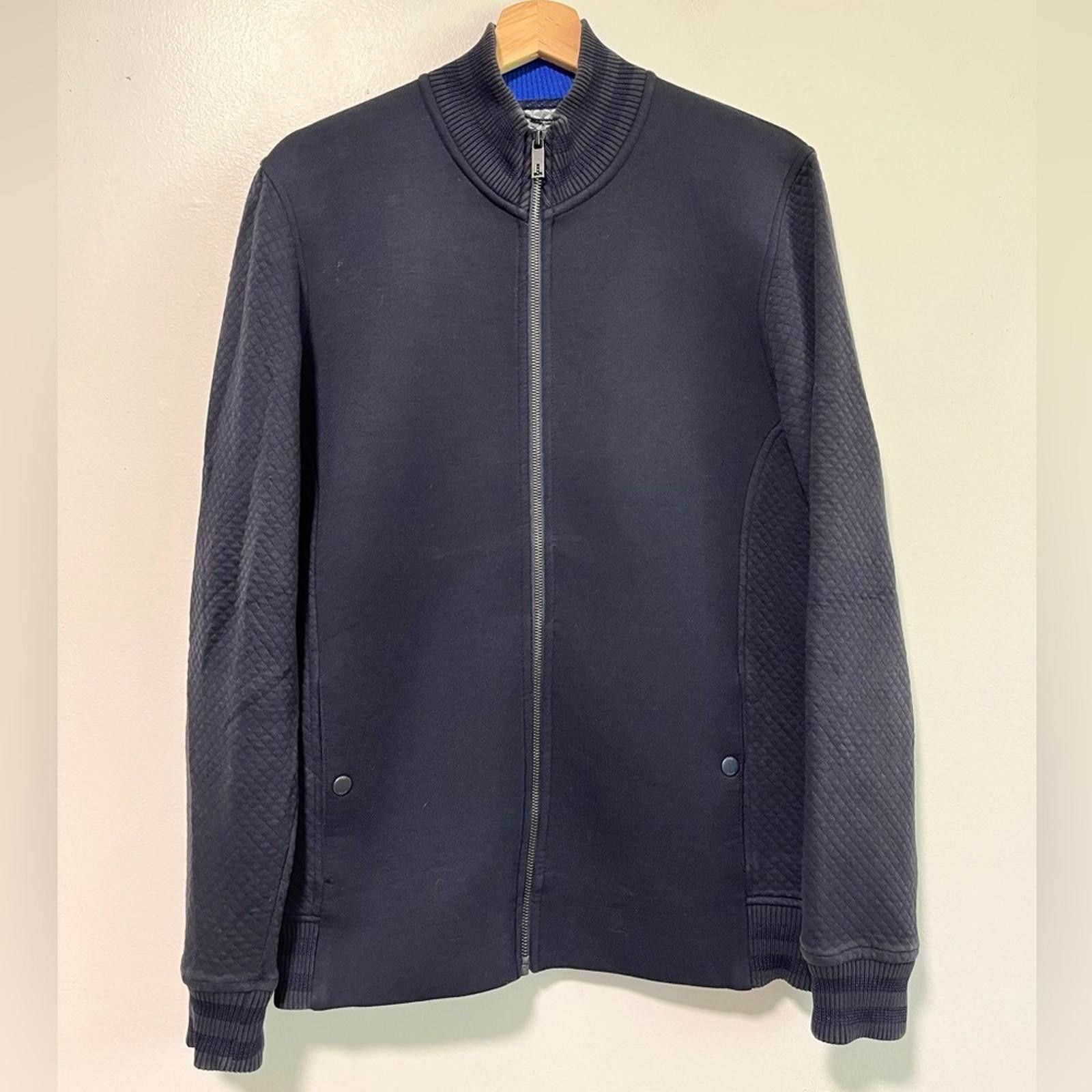 Ted Baker Ted Baker Men’s Quilted Sleeve Zip-Up Jacket - Size 4 (XL) Size US XL / EU 56 / 4 - 2 Thumbnail