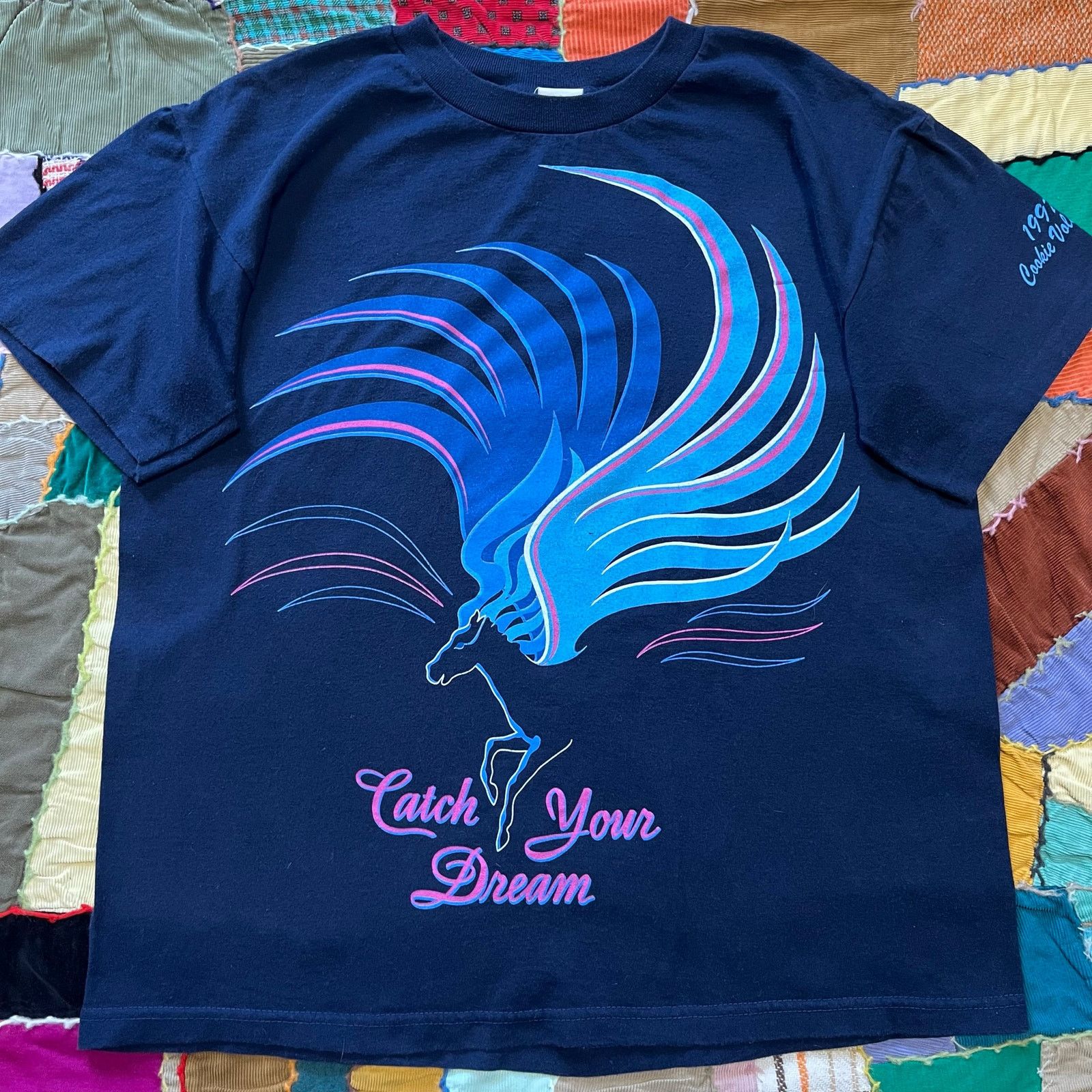 Other Vintage 97' Catch Your Dreams Magical Unicorn Navy w/ Purple Size US L / EU 52-54 / 3 - 1 Thumbnail