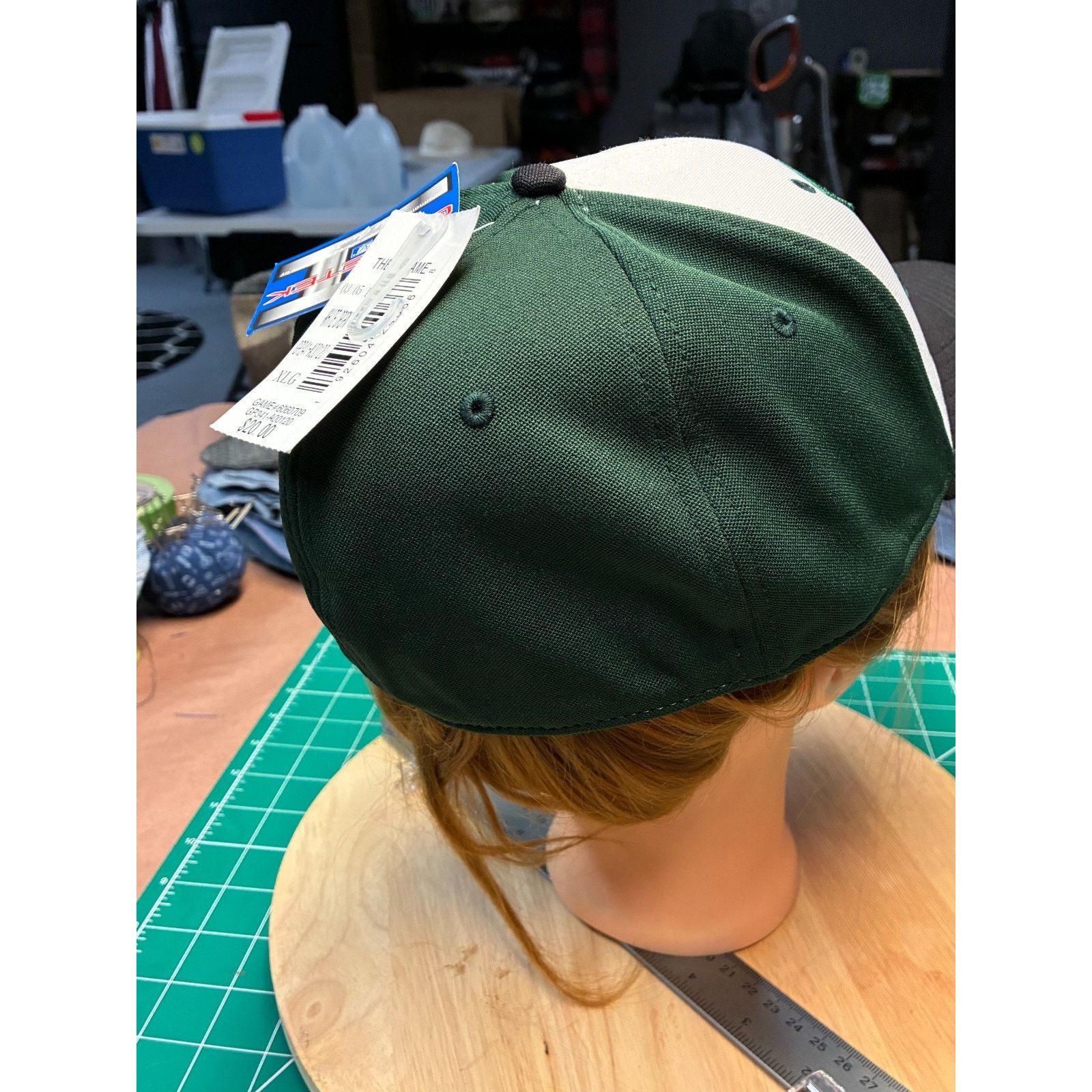 The Game The Game Pro Gametek XL Snapback Hat – Green “M” Logo – NWT Size ONE SIZE - 11 Thumbnail