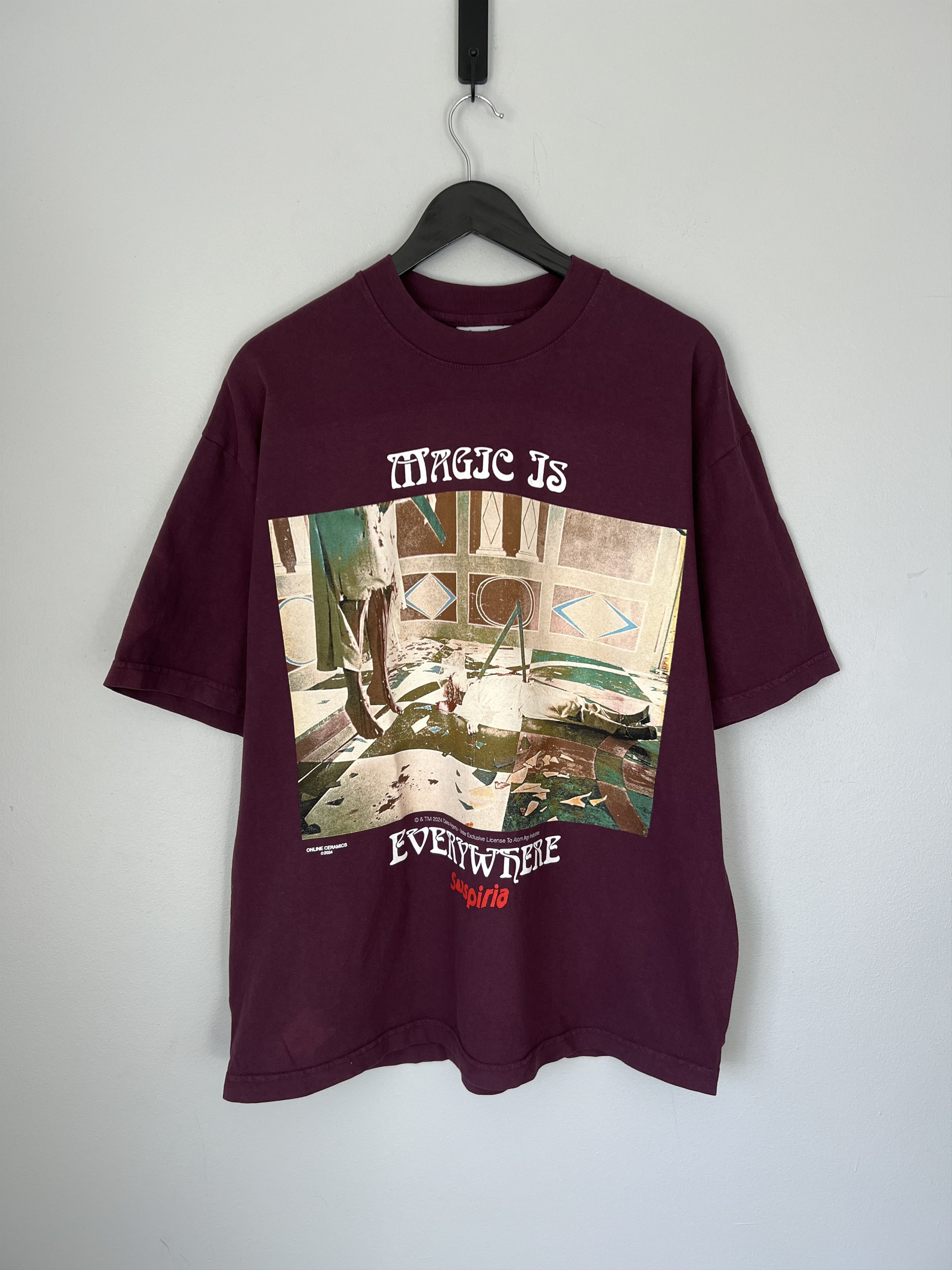 Online Ceramics Online Ceramics Suspiria Magic Is Everywhere Tee in Purple Size US L / EU 52-54 / 3 - 1 Thumbnail