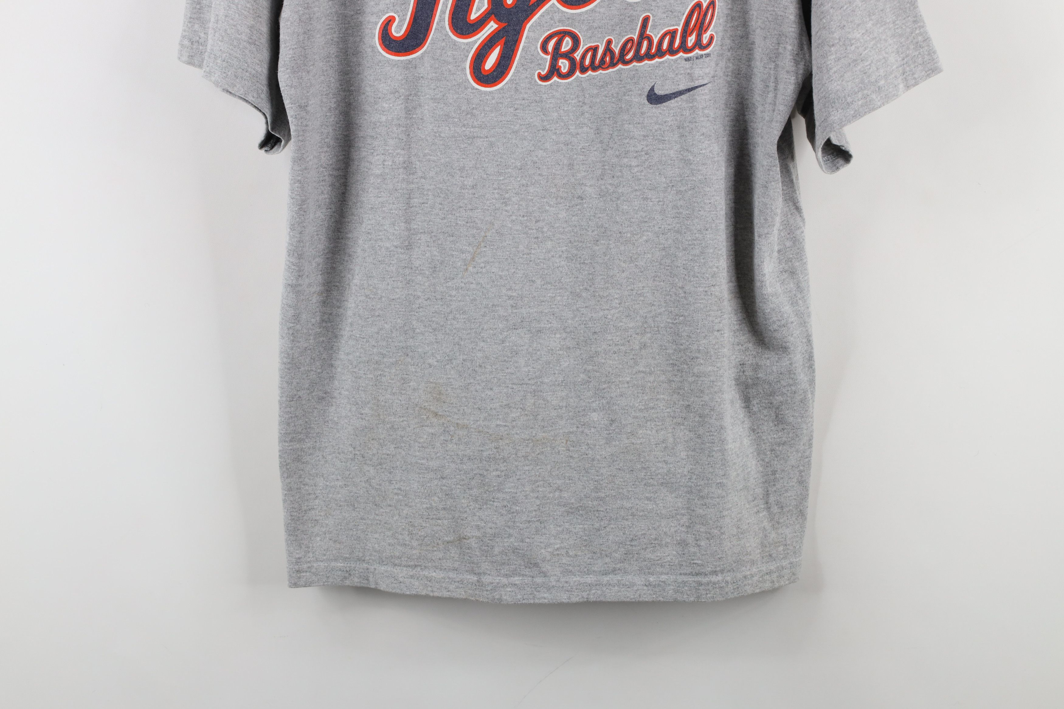 Nike × Vintage Y2K Nike Scott Mini Swoosh Detroit Tigers Baseball T-Shirt Size US S / EU 44-46 / 1 - 3 Thumbnail