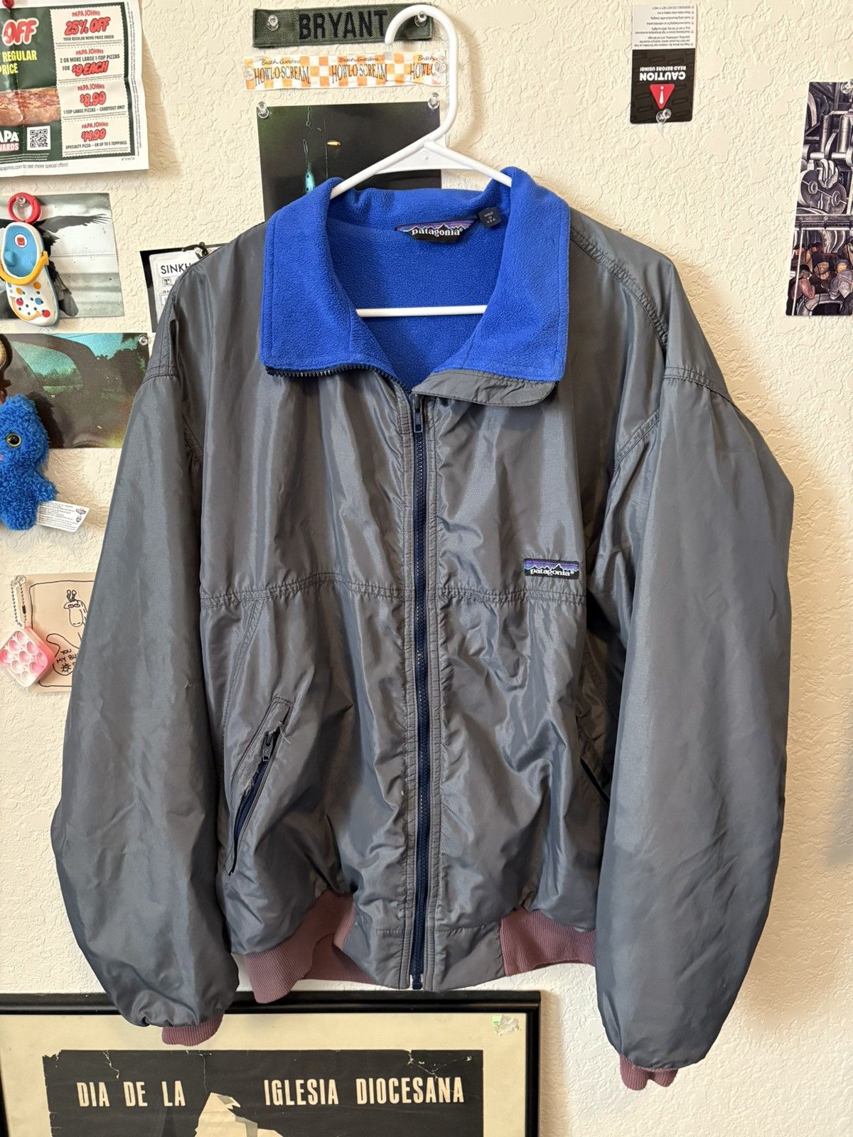 タ*イ様 【美品】Patagonia bomber jacket 80's デカ 80s Patagonia Bomber Jacket