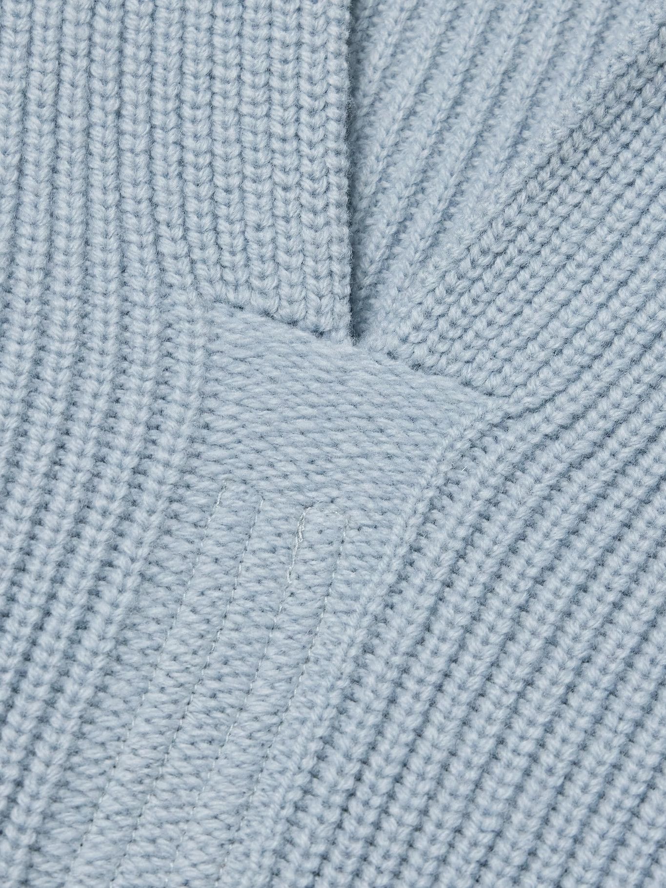 Rick Owens o1y0126 Turtleneck Sweater in Light Blue Size S / US 4 / IT 40 - 5 Thumbnail