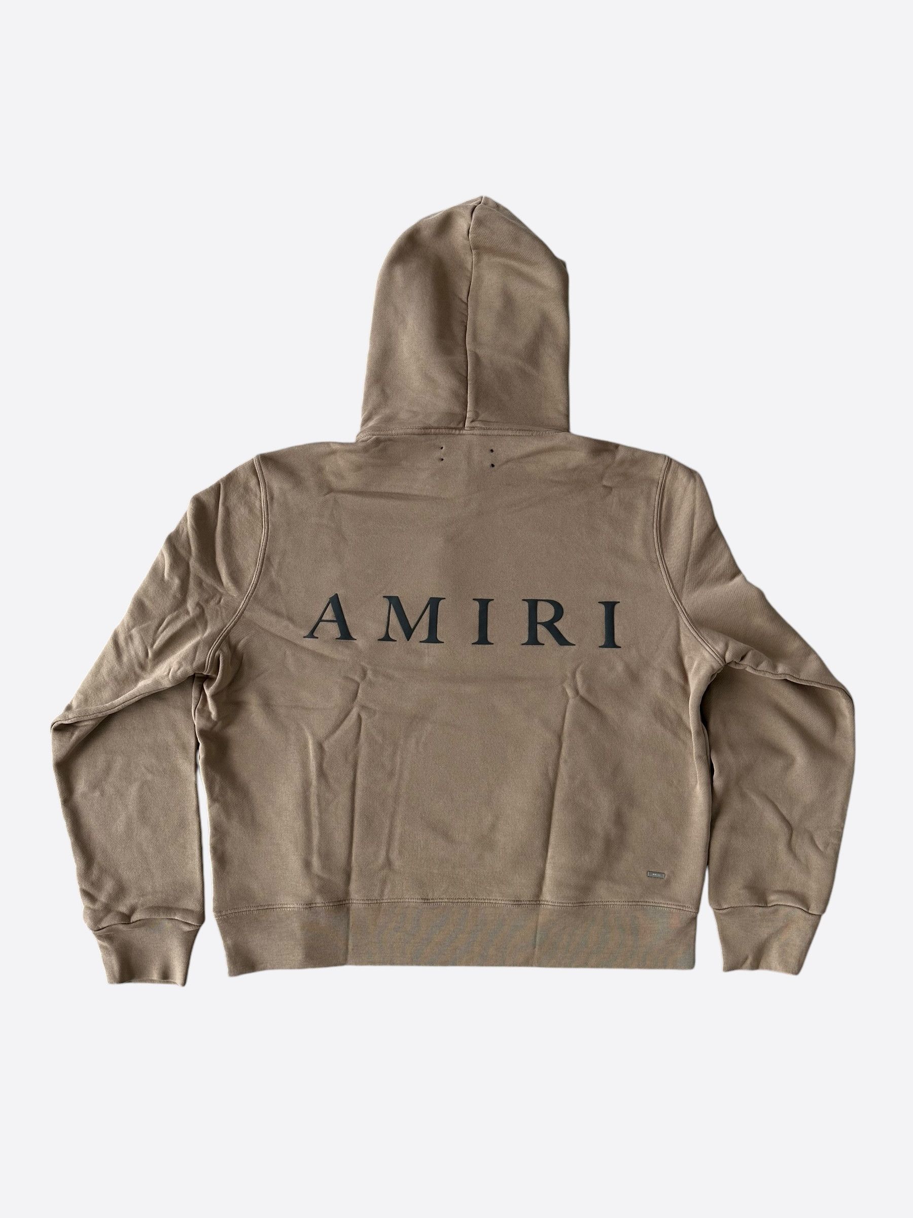 Amiri Amiri Tan & Black MA Logo Hoodie Size US XXL / EU 58 / 5 - 2 Thumbnail