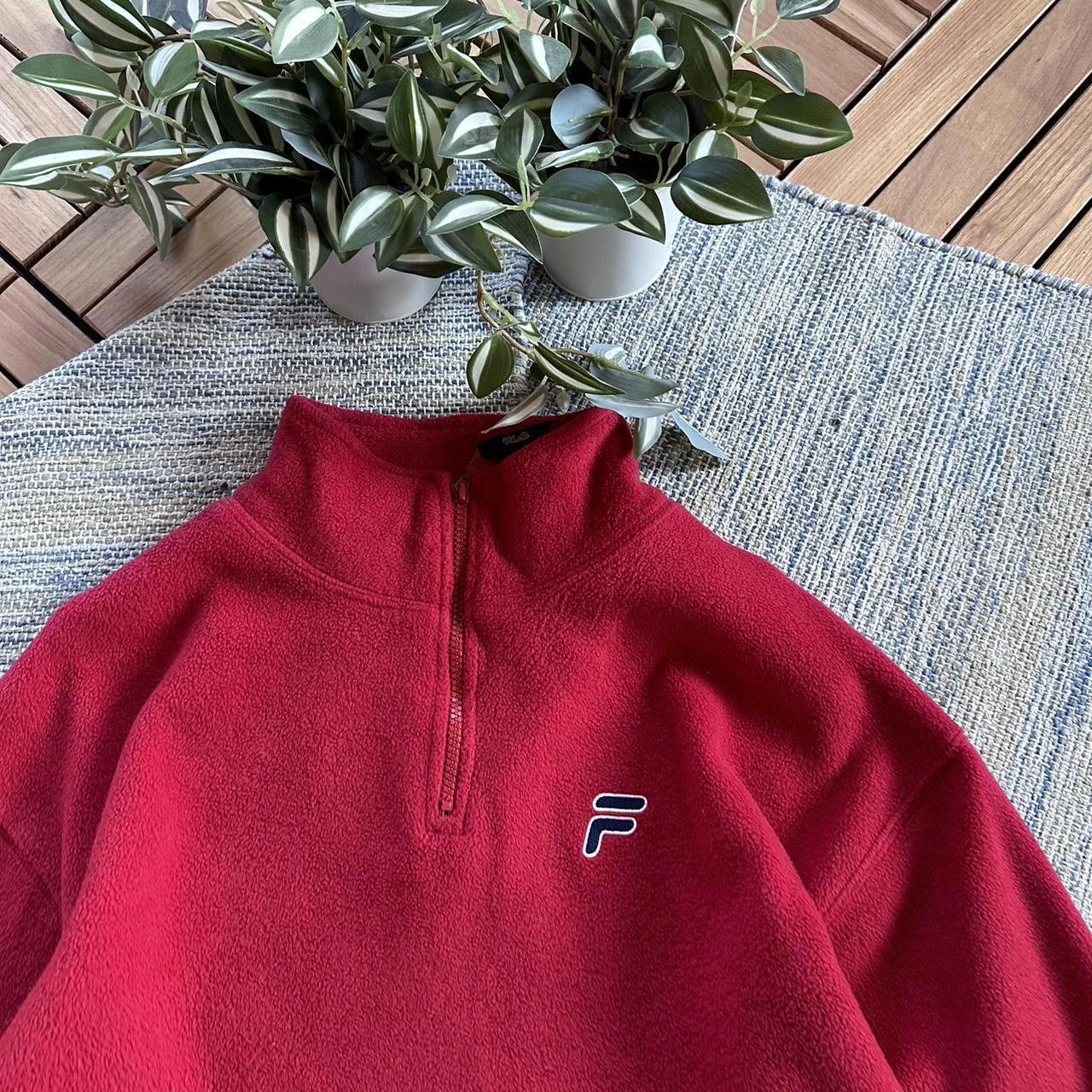 Fila Vintage Y2K Fila Sportswear Fleece Half Zip Jacket Size US M / EU 48-50 / 2 - 4 Thumbnail