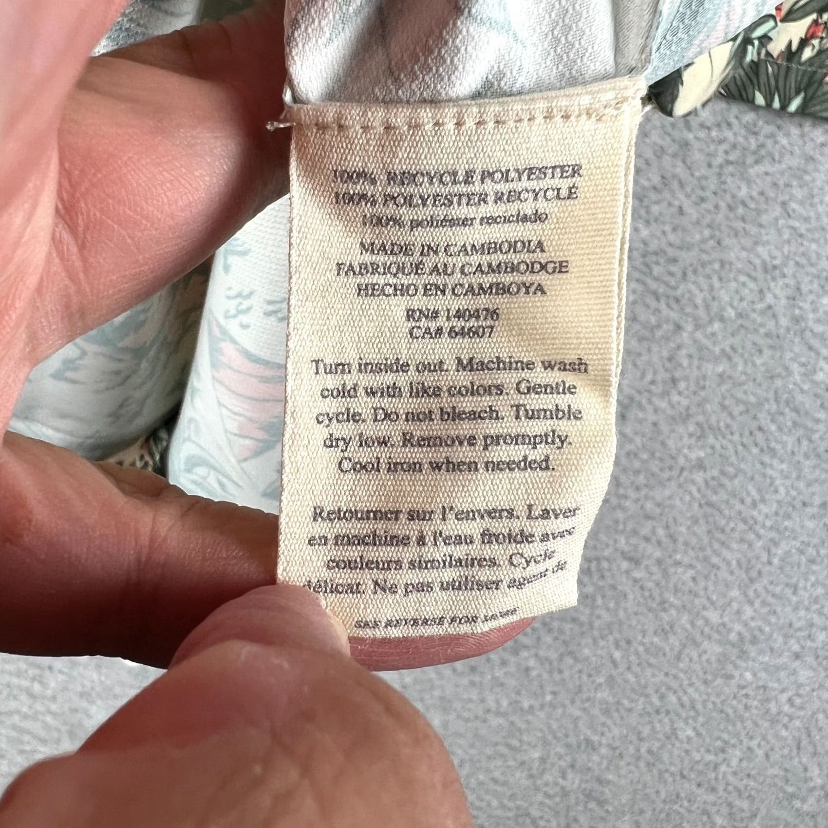 Faherty Faherty Shorelite Air Vented Shirt Hawaiian Floral Fishing Beige XL Mens UPF Size US XL / EU 56 / 4 - 4 Thumbnail