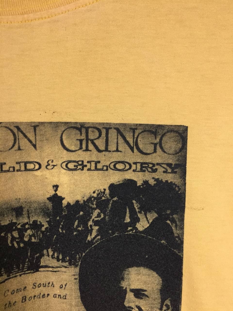 Vintage Vtg Pancho Villa Mexican Revolution 1910 Propaganda Tee Size US M / EU 48-50 / 2 - 4 Thumbnail