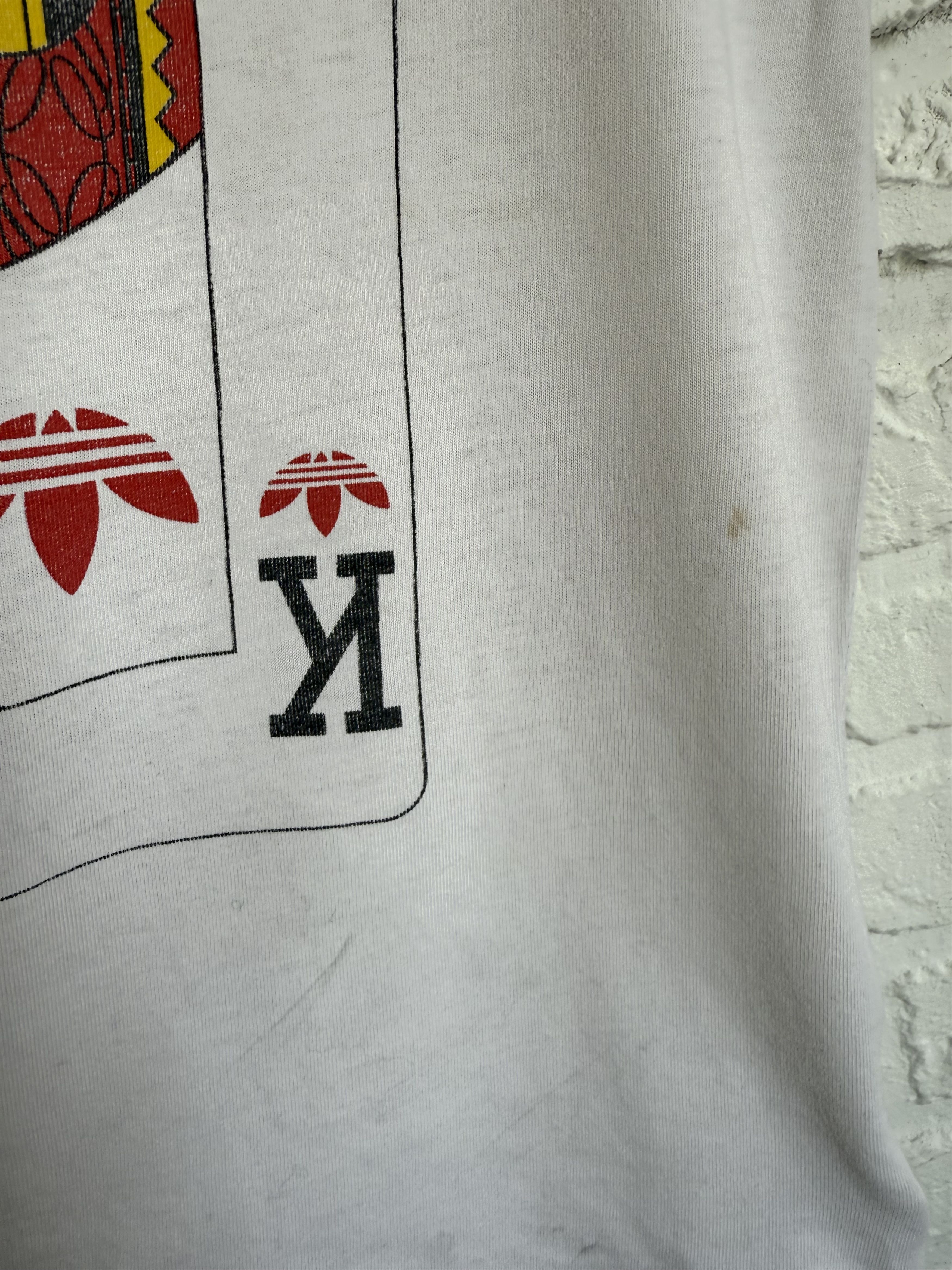 Adidas RARE Vintage Adidas x Slick Rick the Ruler Rap t-shirt Size US S / EU 44-46 / 1 - 5 Thumbnail