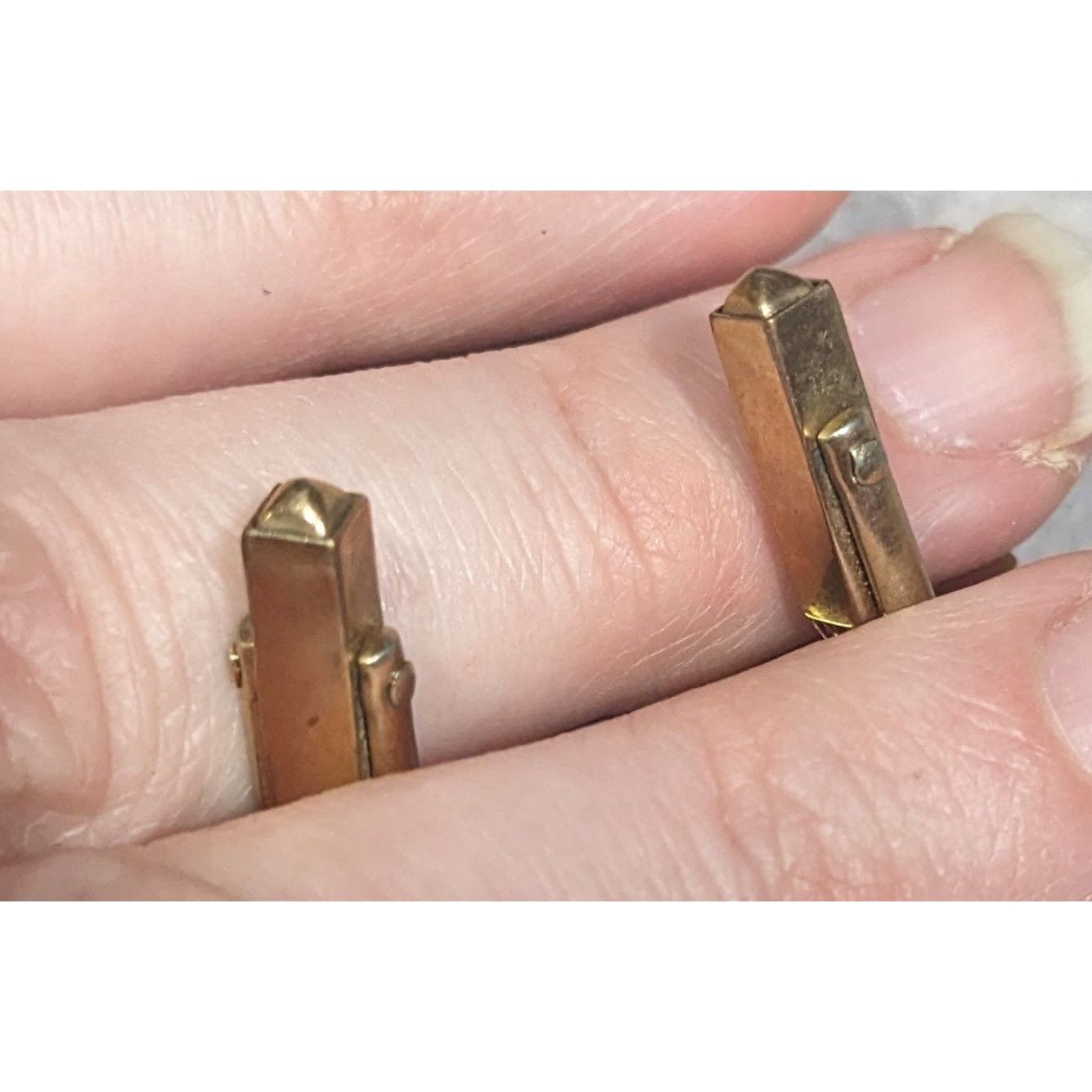 Other Vintage Swank Stylized K Shaped Gold Tone Cufflinks Size ONE SIZE - 7 Thumbnail